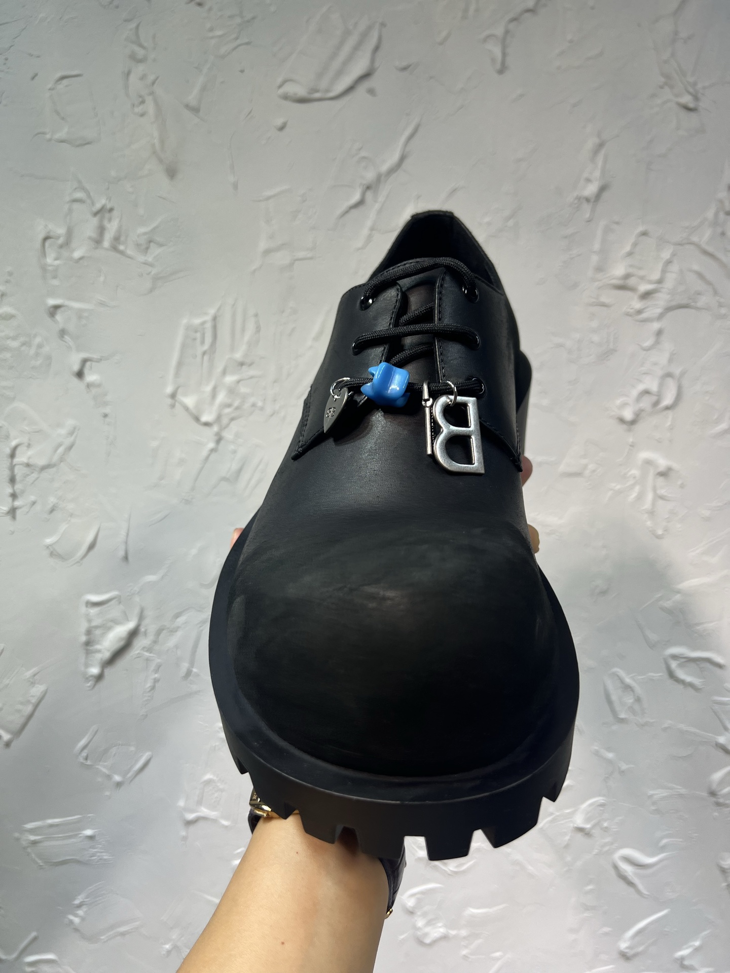 Balenciaga Male Basic Shoes Black M-l
