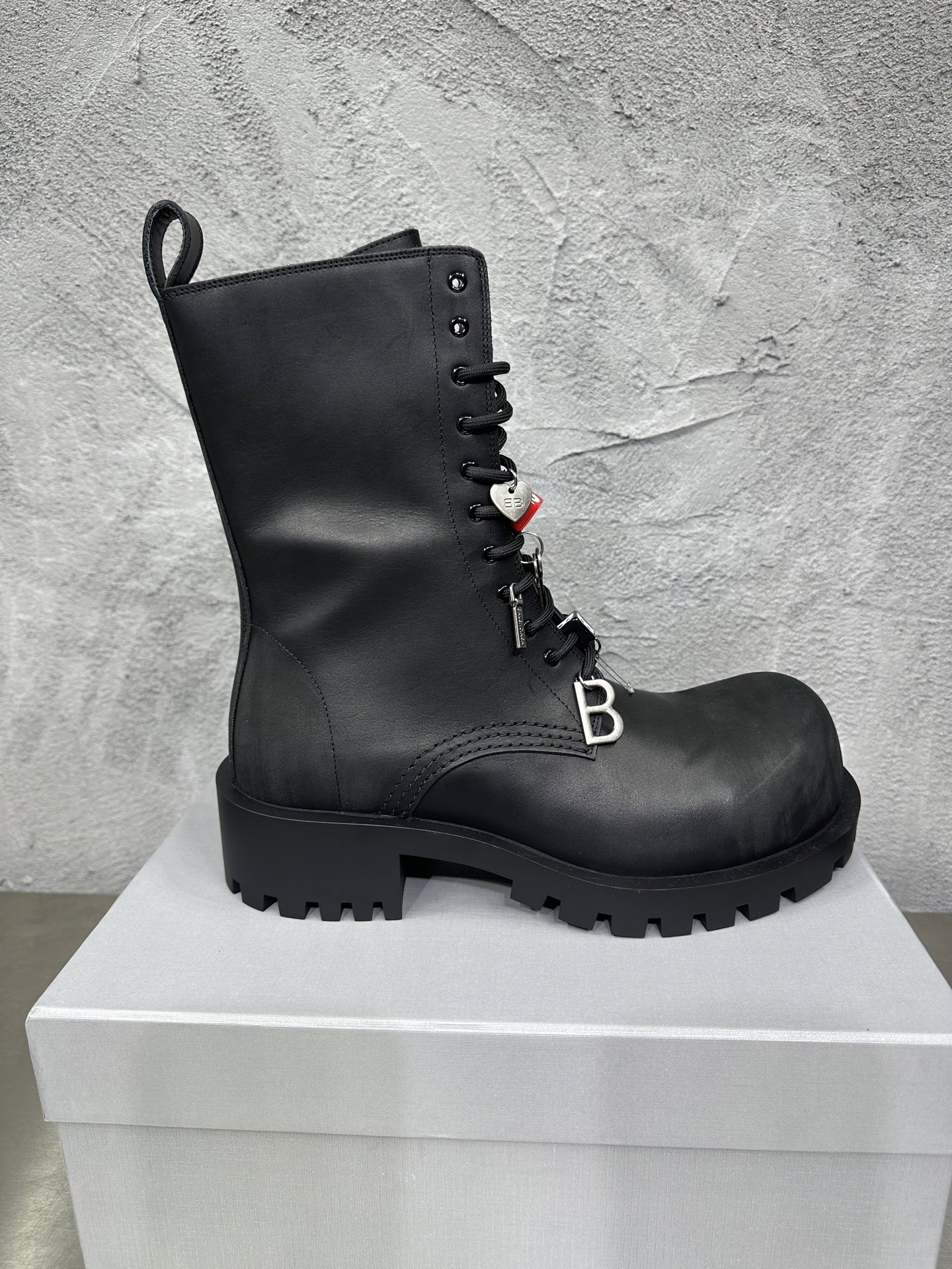 Male Boots Cow Leather Black