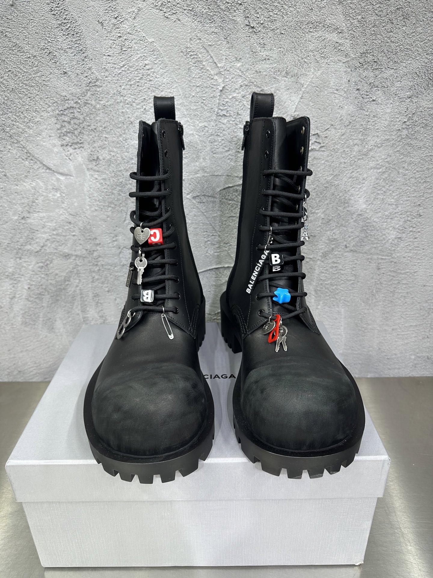 Male Boots Cow Leather Black