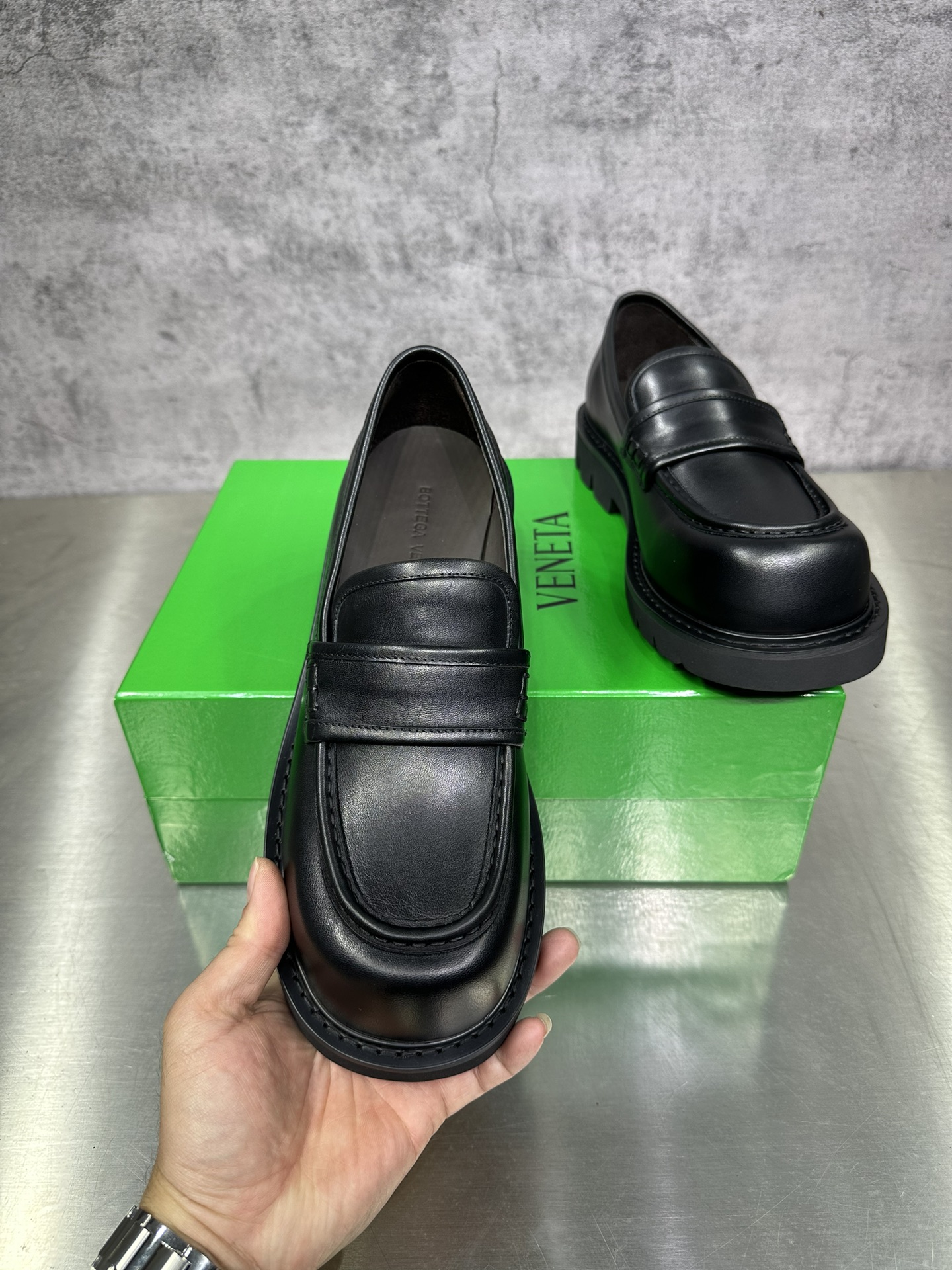 Leather Shoes Cow Leather 46-s