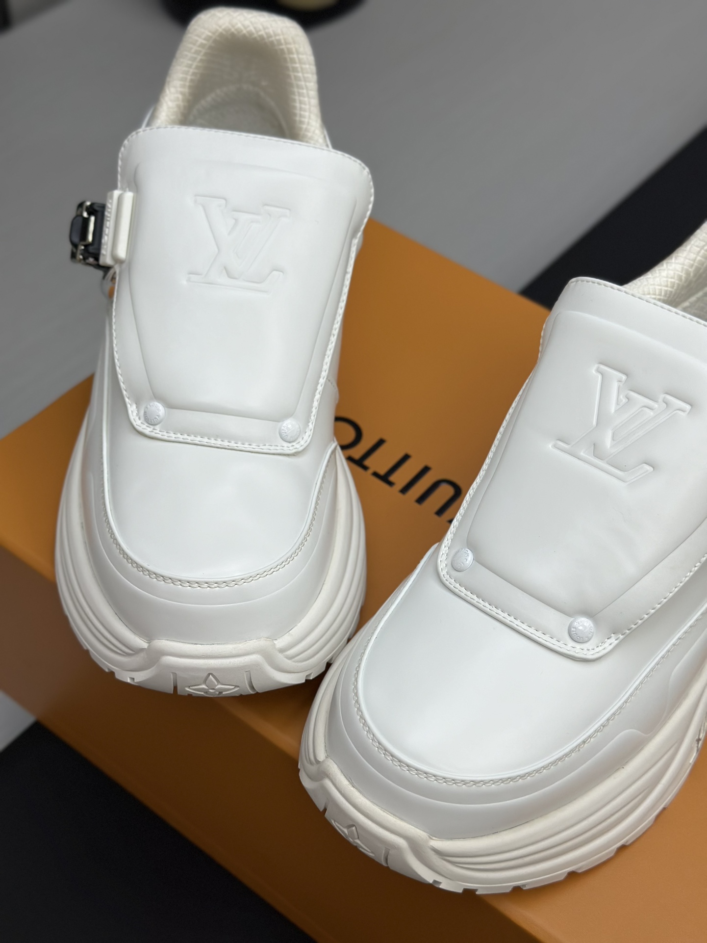 Louis Vuitton Male Sneakers Mesh L