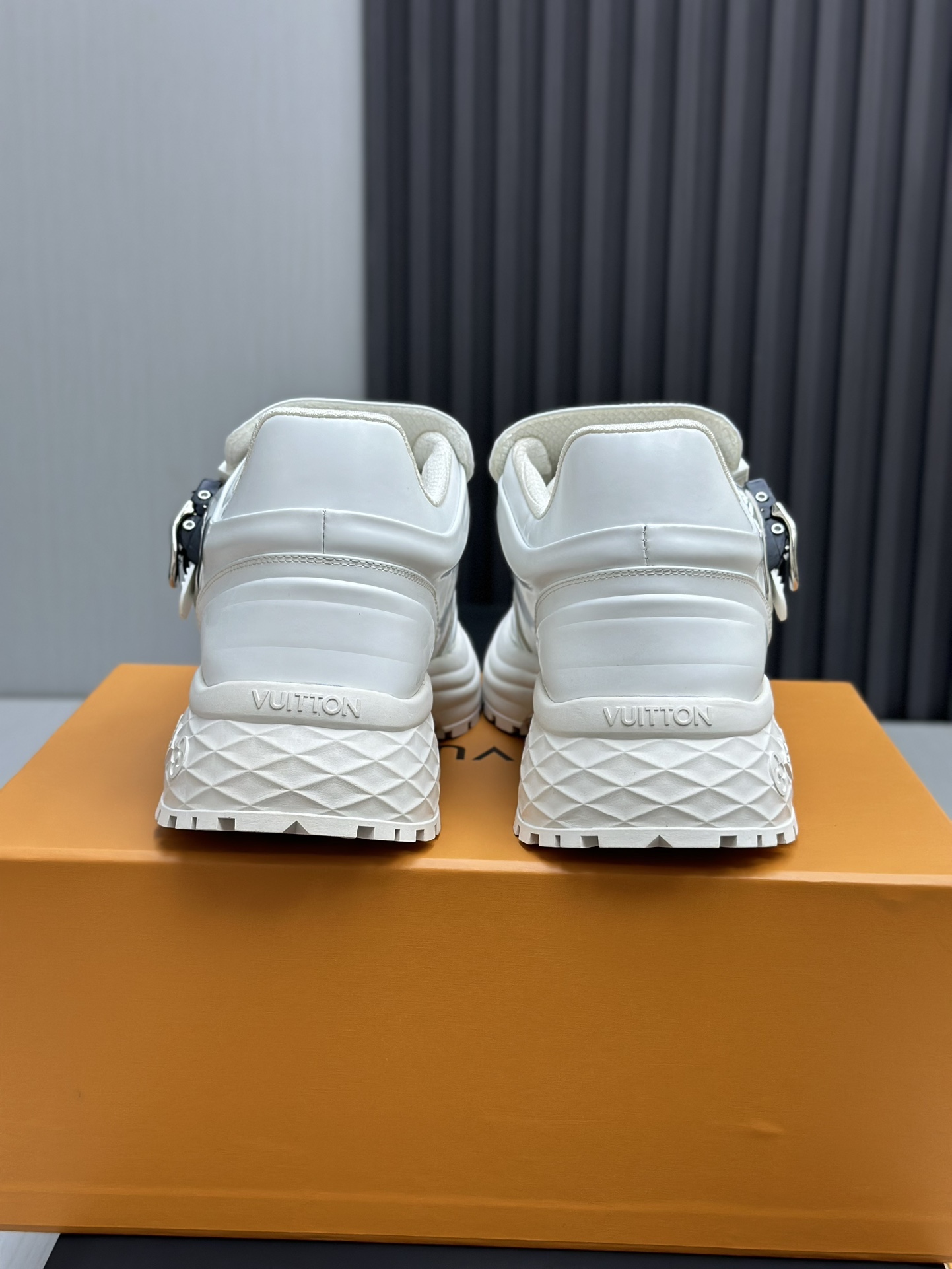 Louis Vuitton Male Sneakers Mesh L