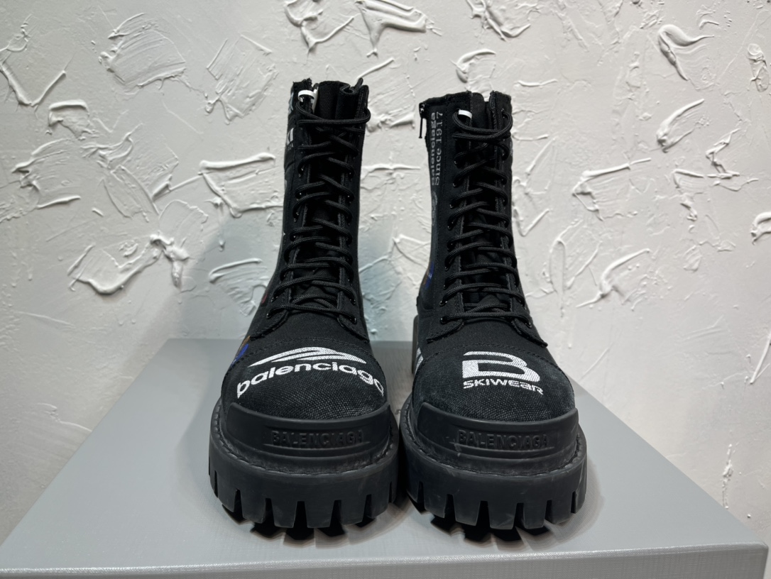 Balenciaga Male Boots Cow Leather 46-m-l-s