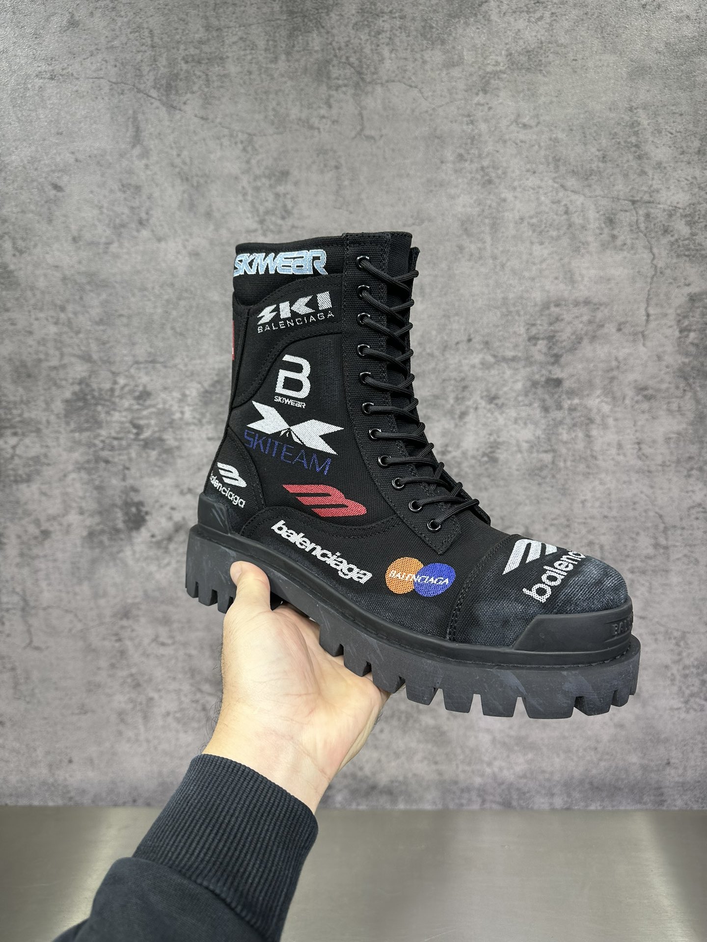 Male Boots Cow Leather 46