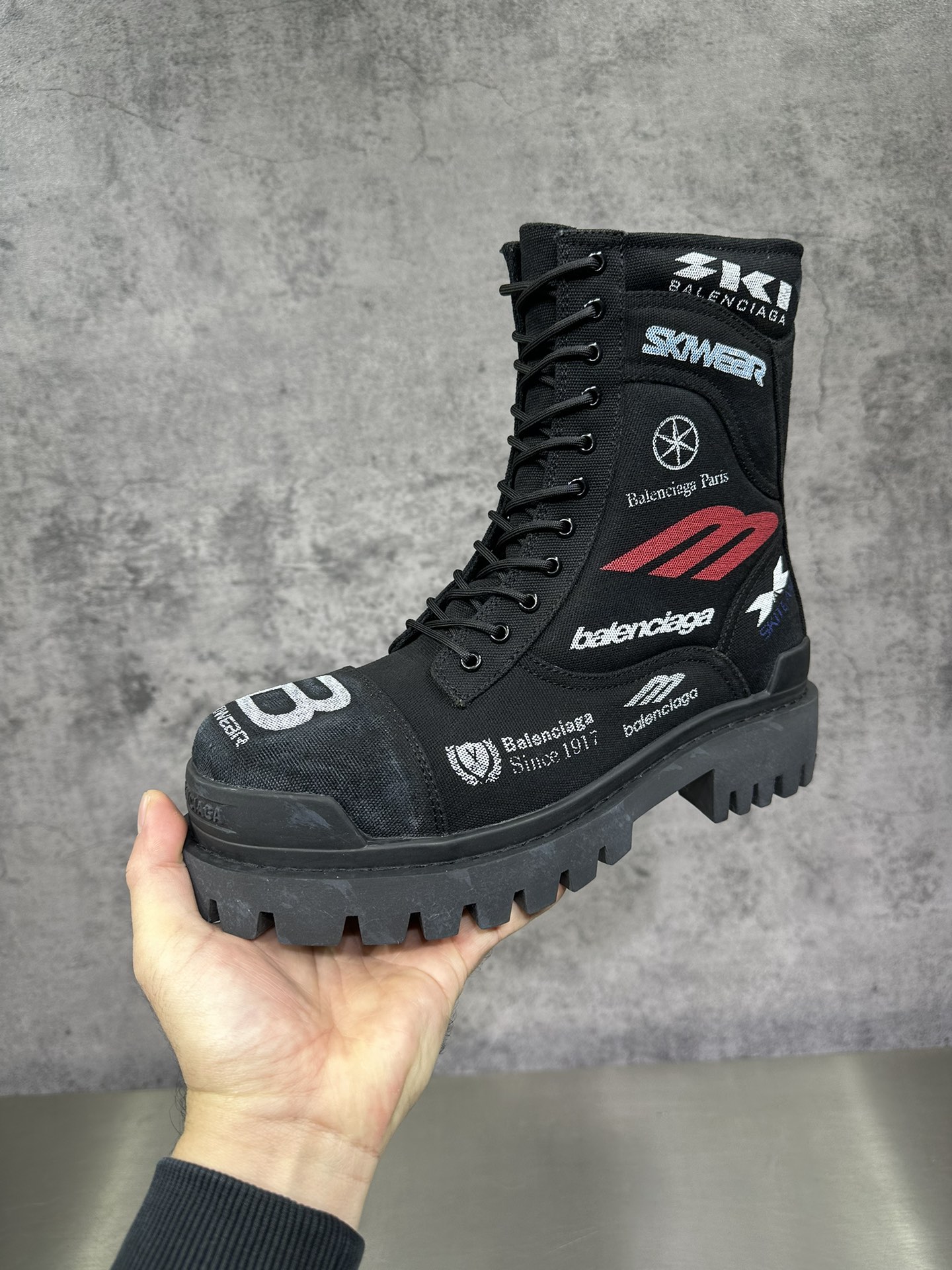 Male Boots Cow Leather 46