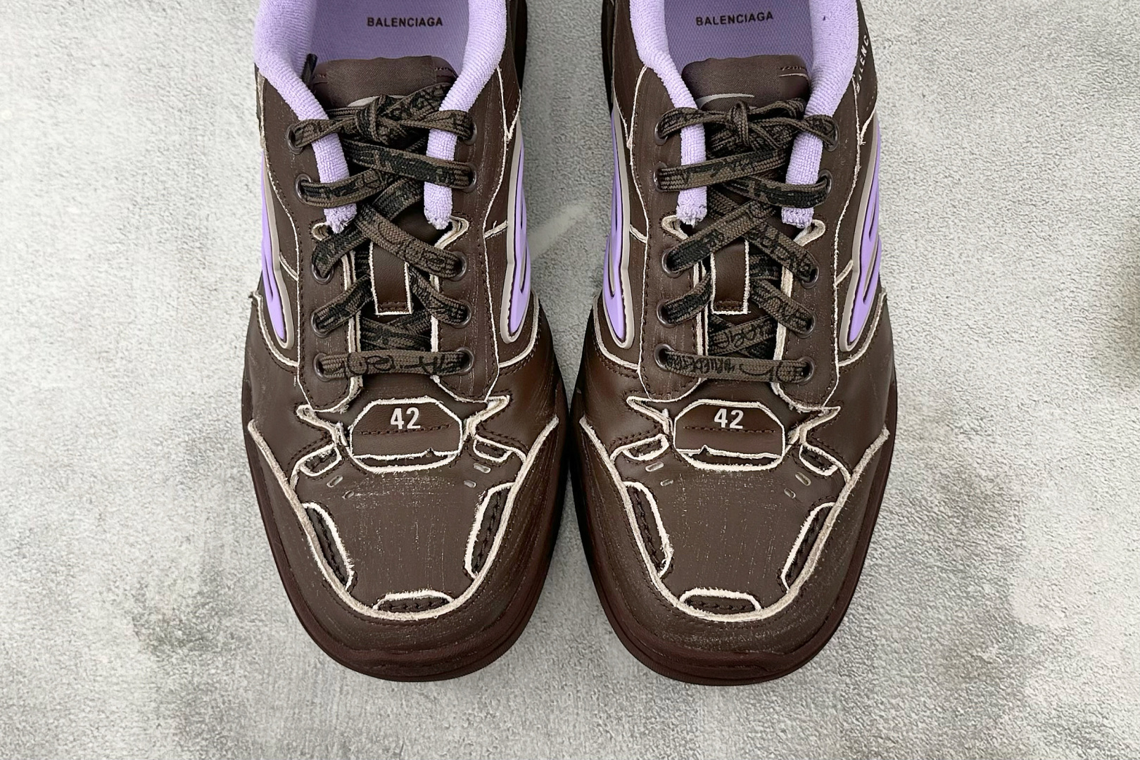 Balenciaga Basic Shoes Brown M-l-s