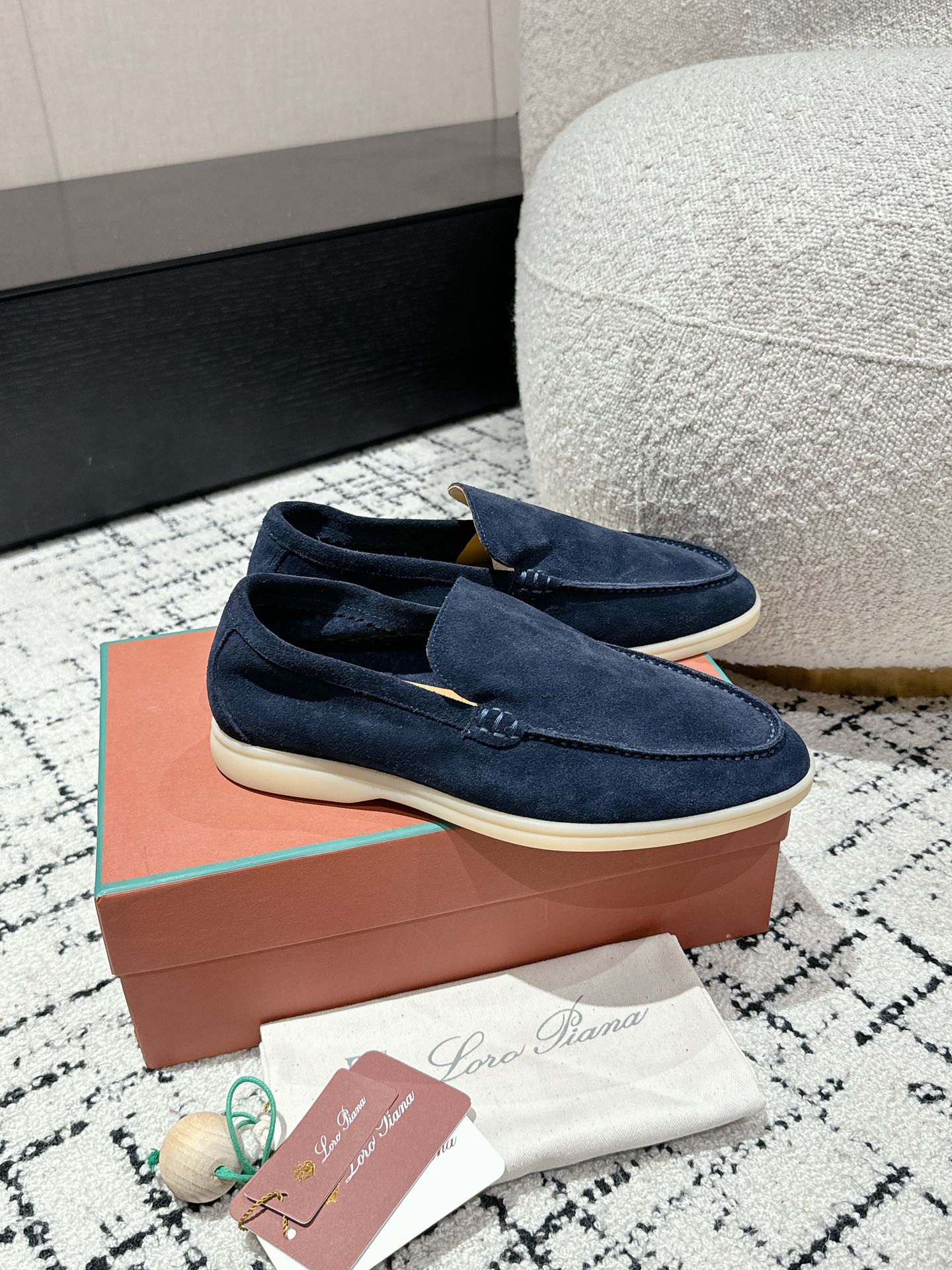 Loro Piana Male Loafers L-s