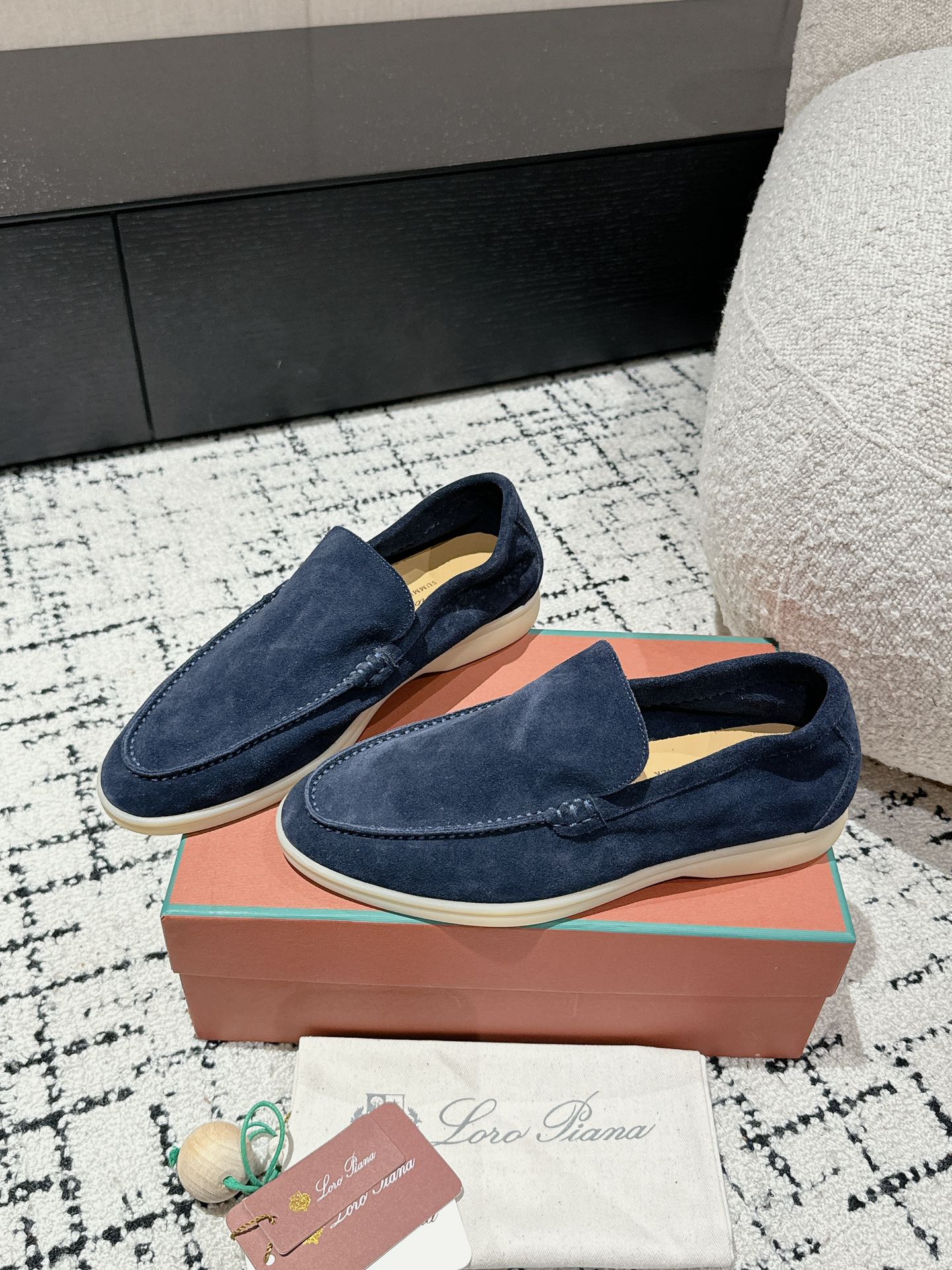 Loro Piana Male Loafers L-s