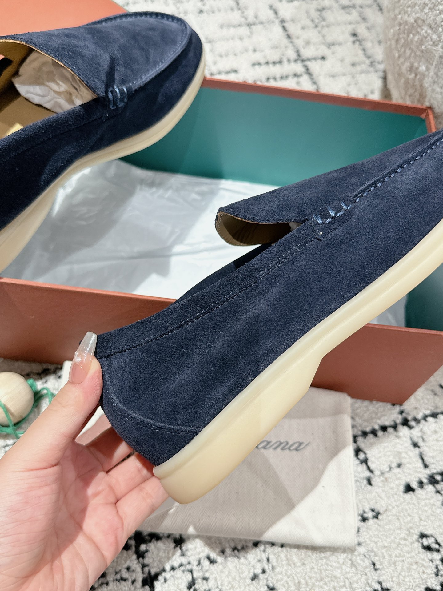 Loro Piana Male Loafers L-s