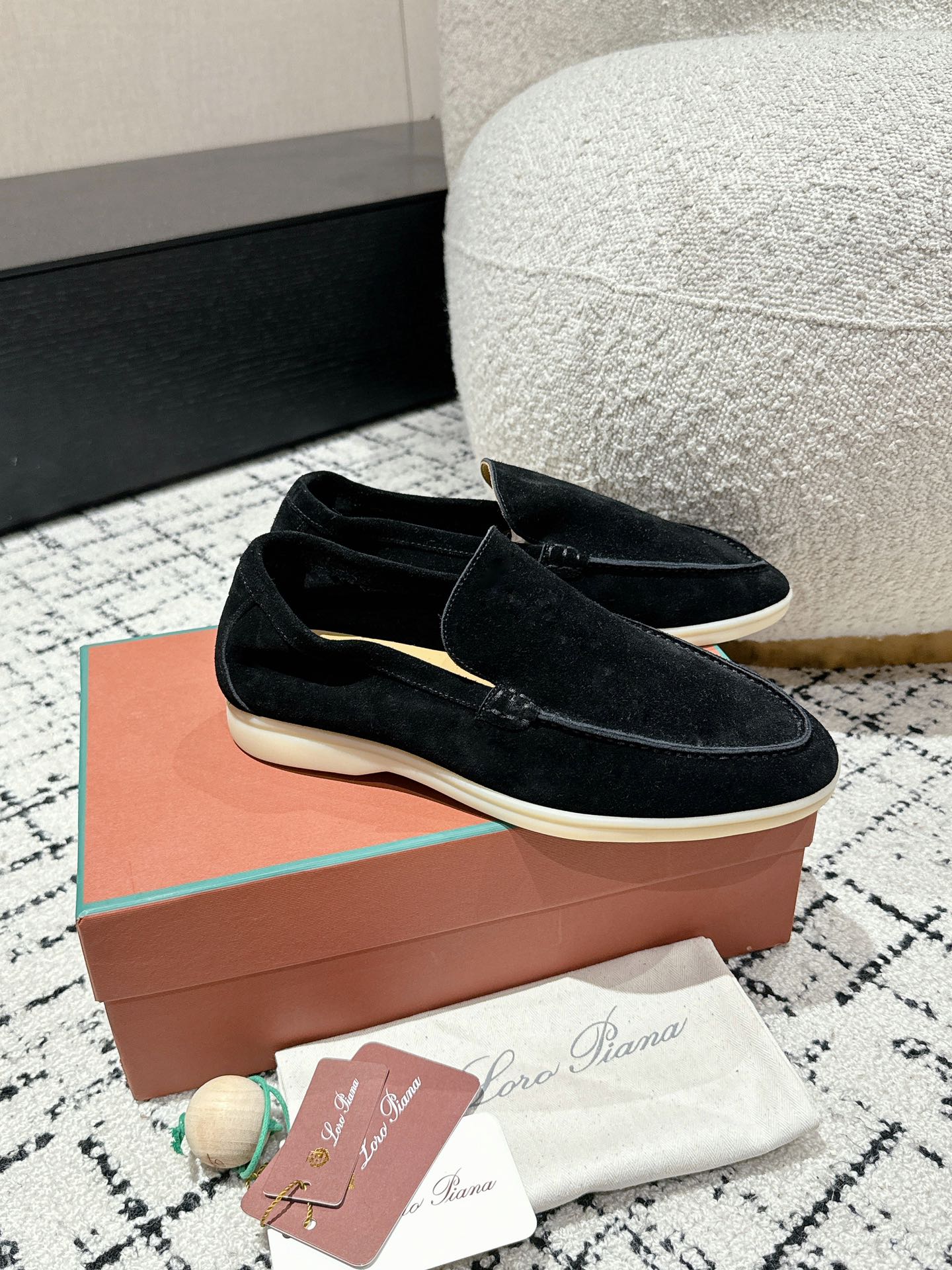 Loro Piana Male Loafers L-s