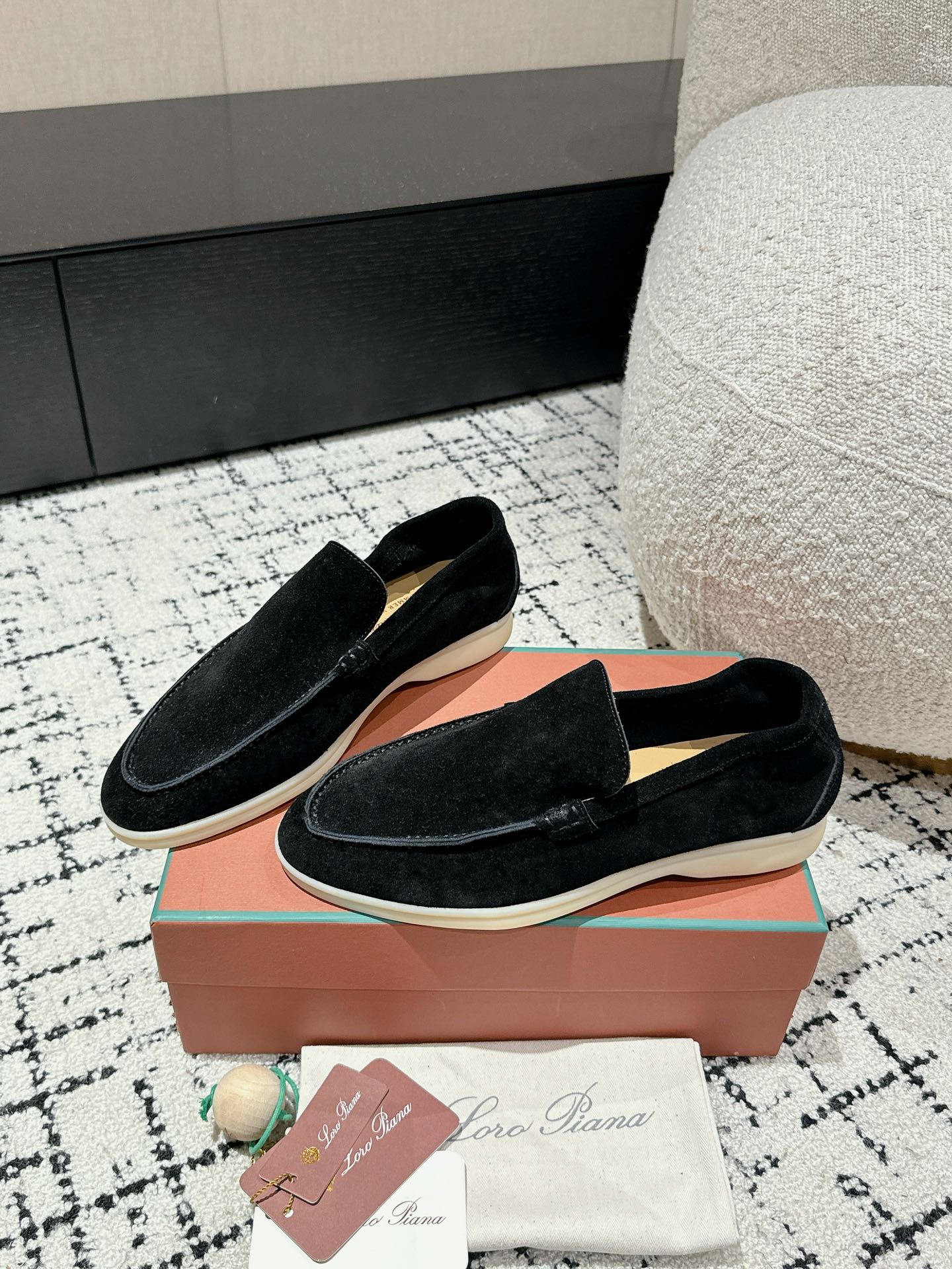 Loro Piana Male Loafers L-s