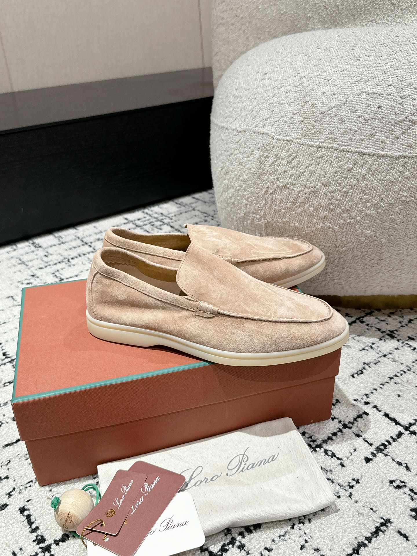 Loro Piana Male Loafers L-s