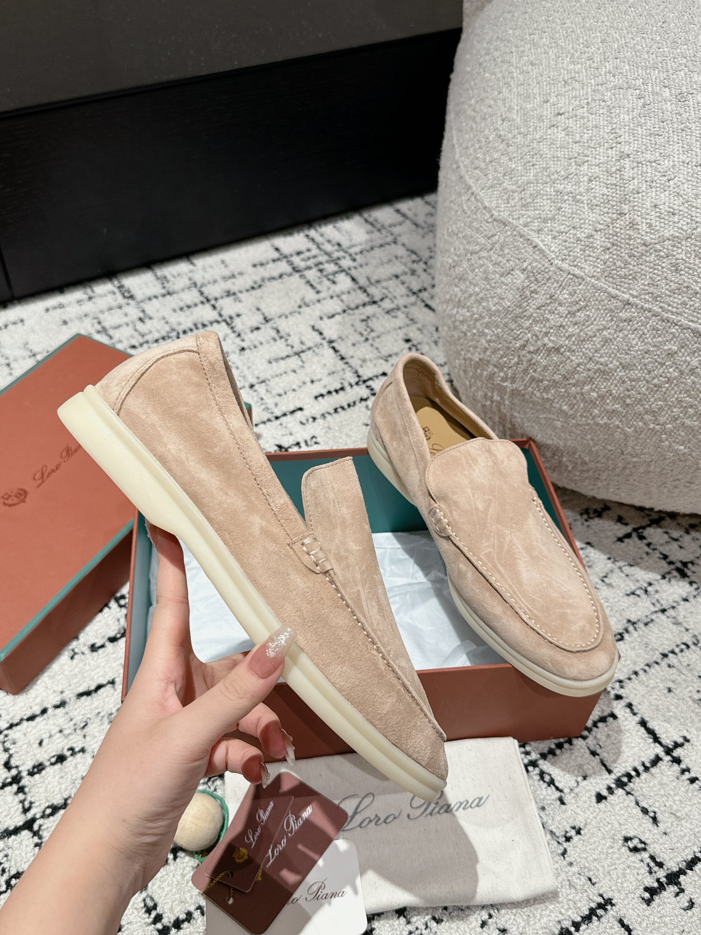 Loro Piana Male Loafers L-s