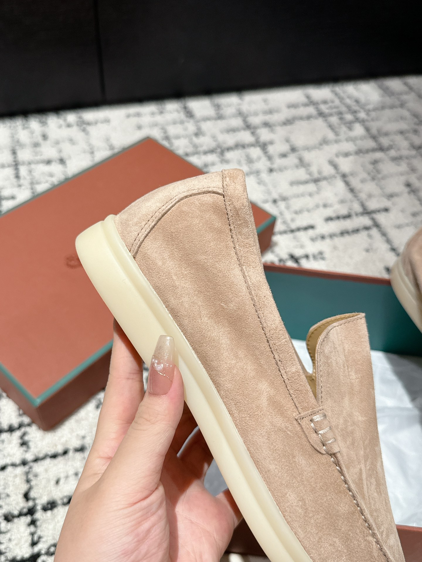 Loro Piana Male Loafers L-s