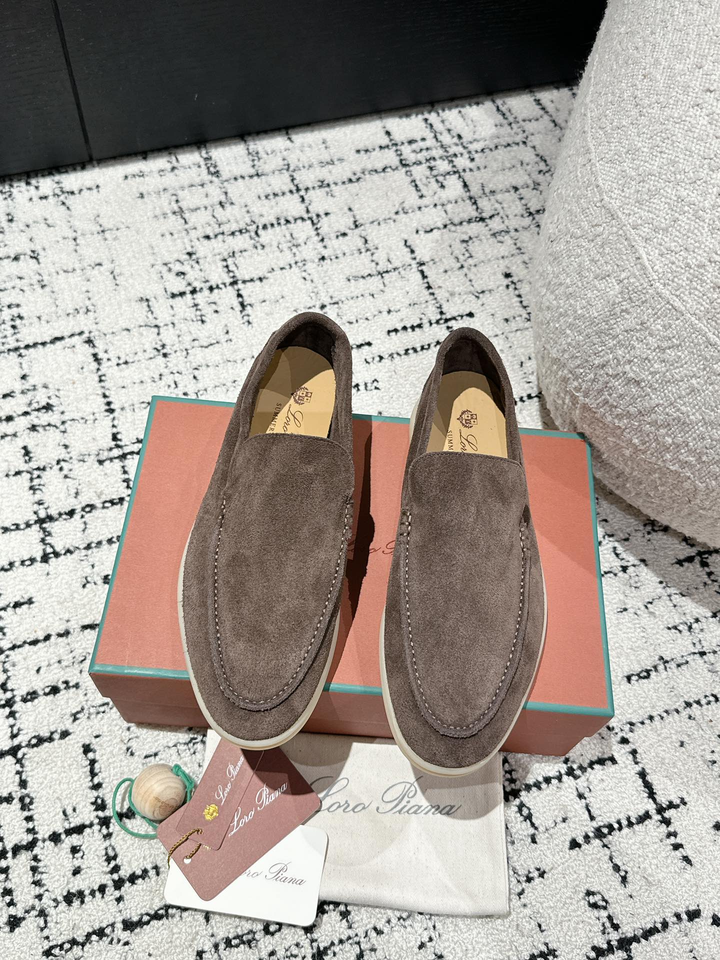 Loro Piana Male Loafers L-s