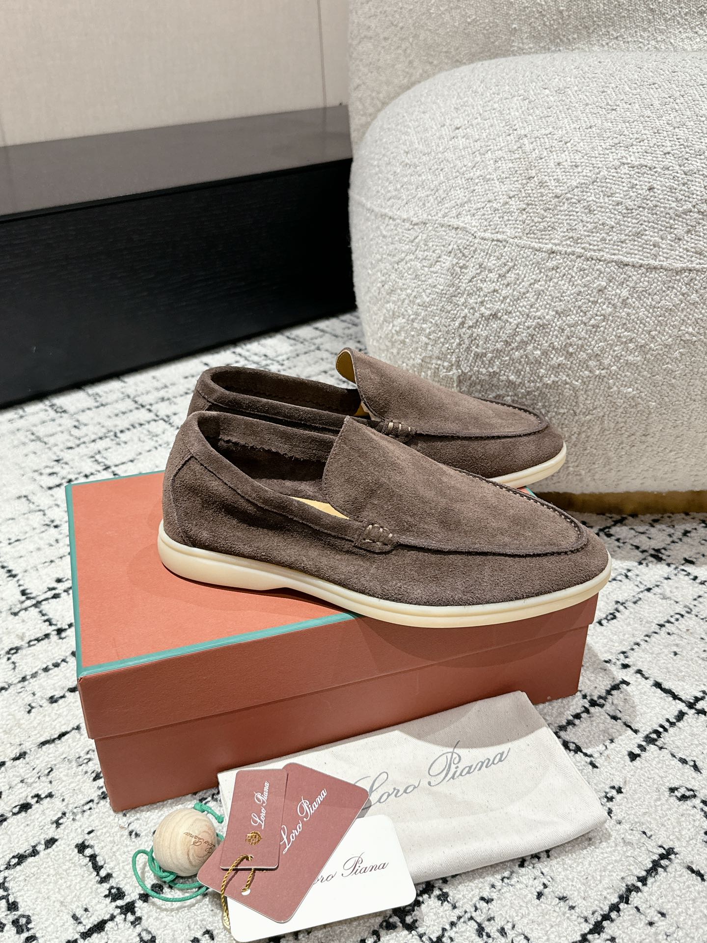Loro Piana Male Loafers L-s