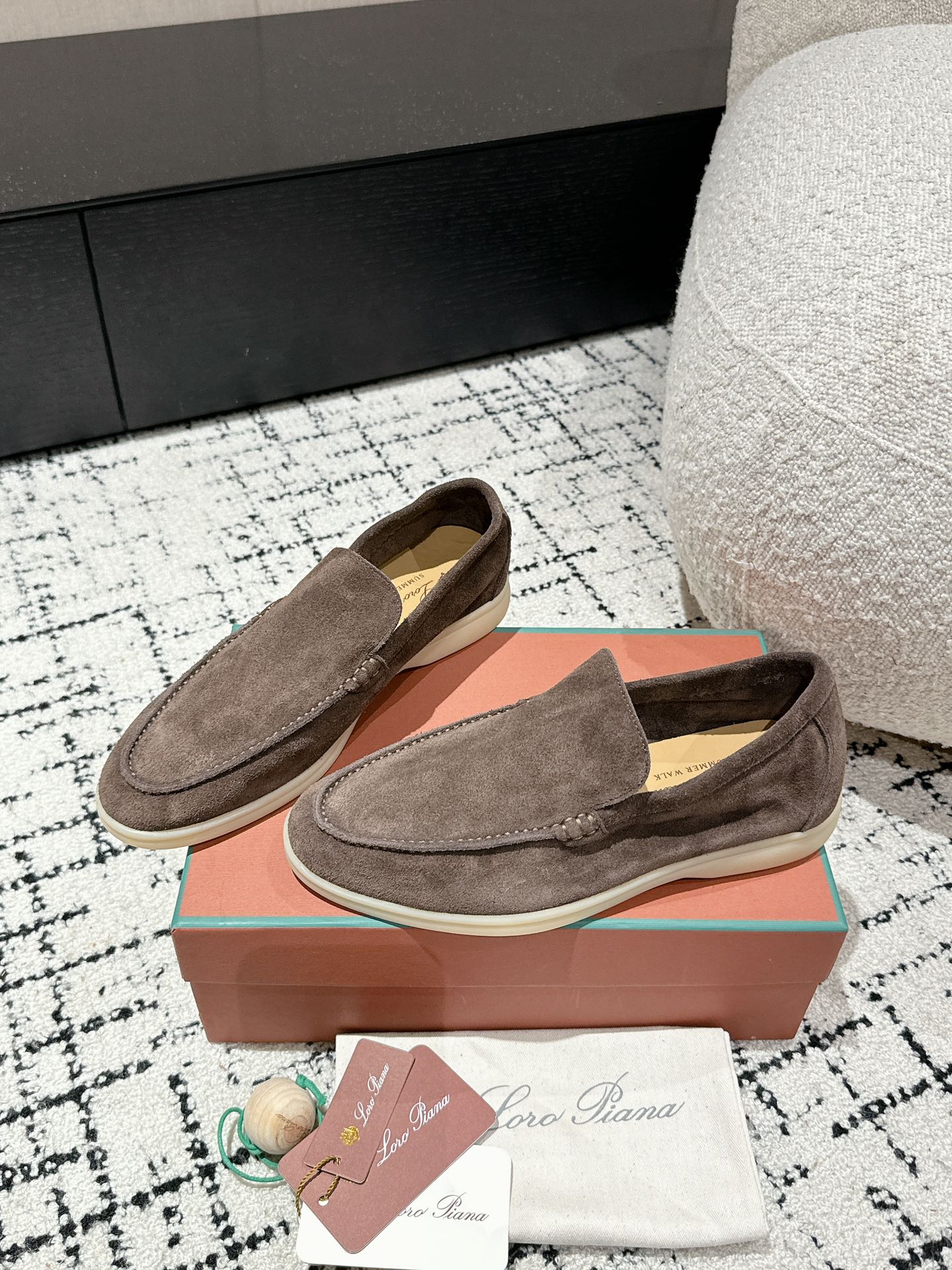 Loro Piana Male Loafers L-s