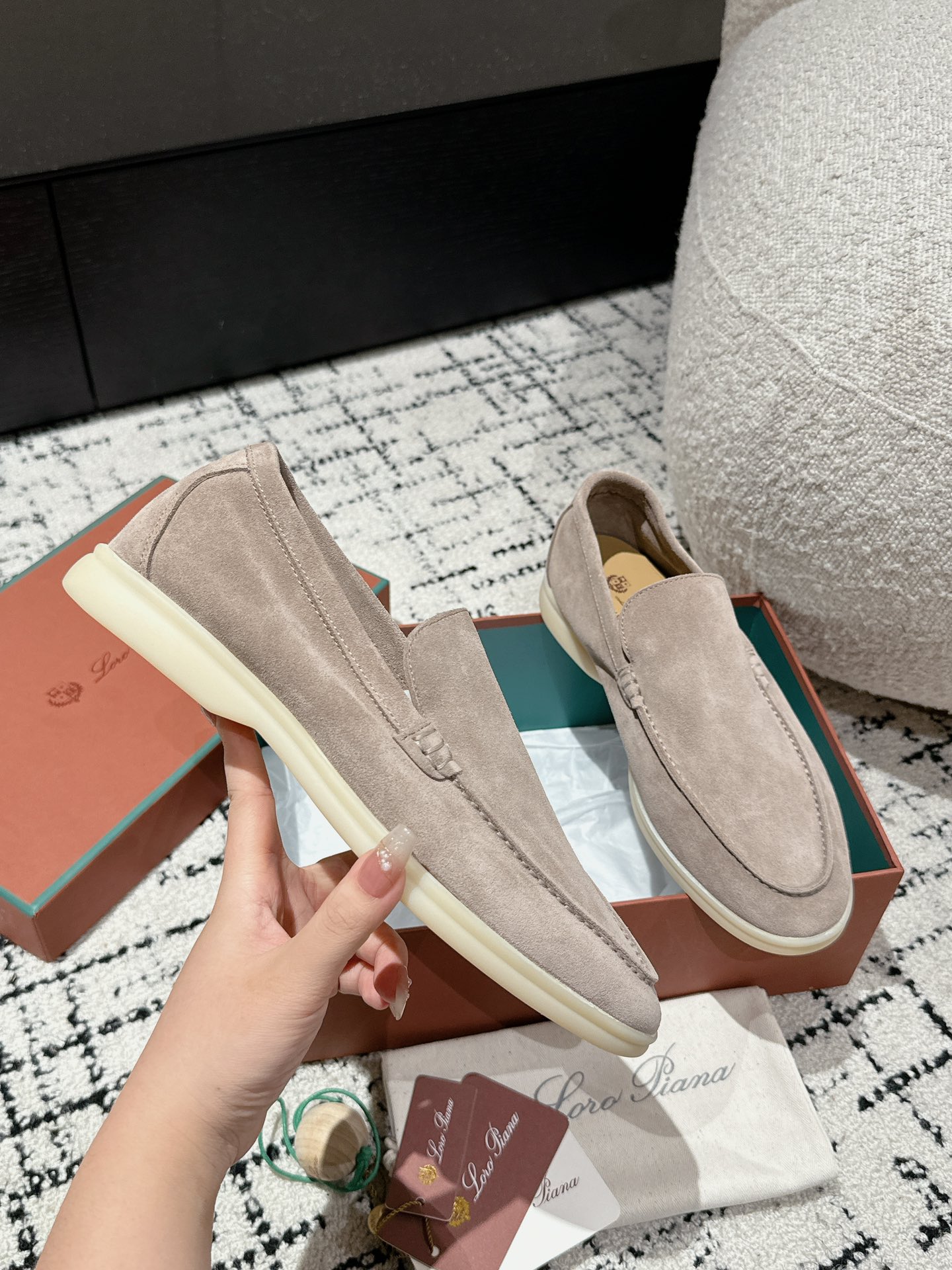 Loro Piana Male Loafers L-s