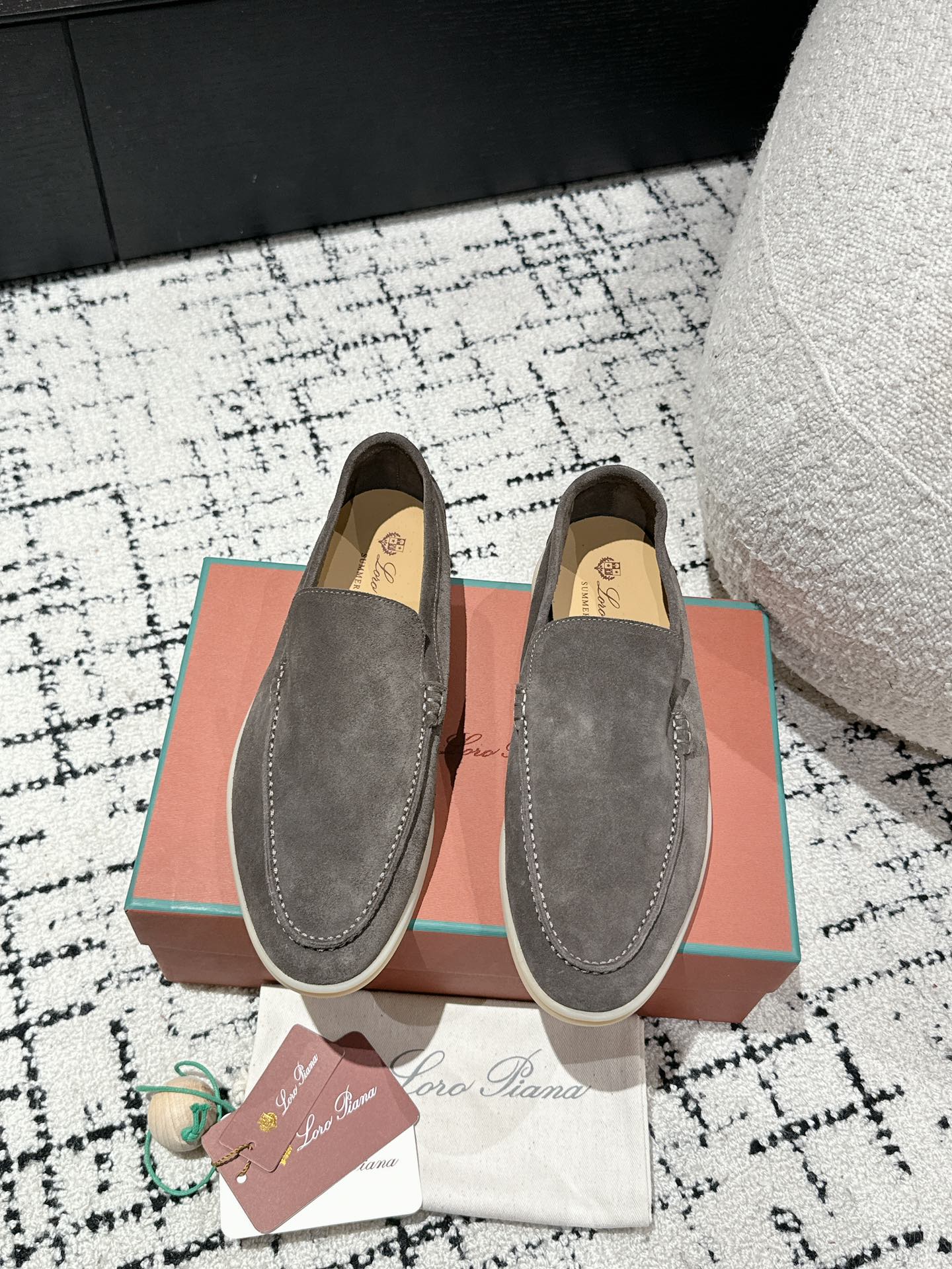 Loro Piana Male Loafers L-s