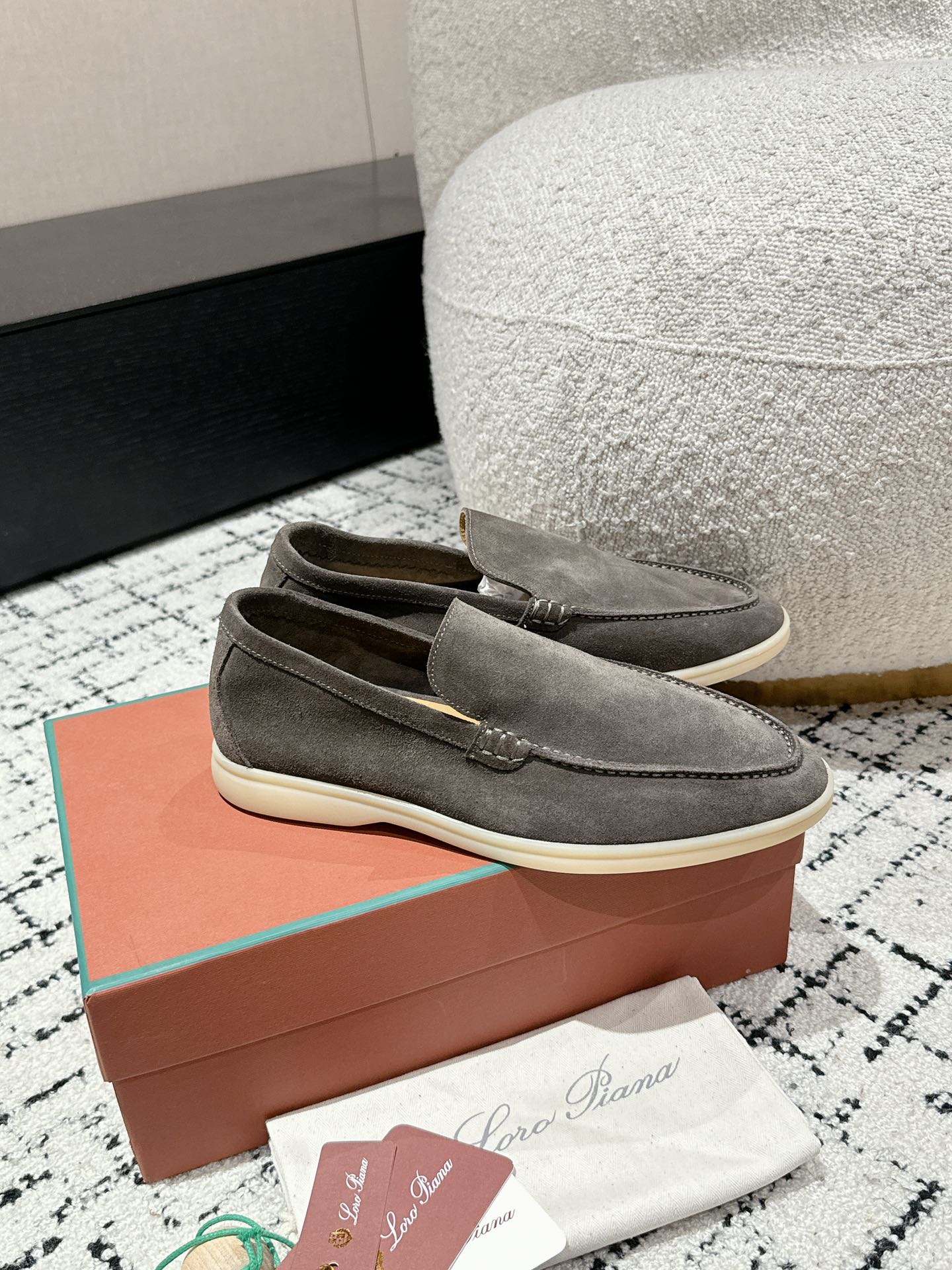 Loro Piana Male Loafers L-s