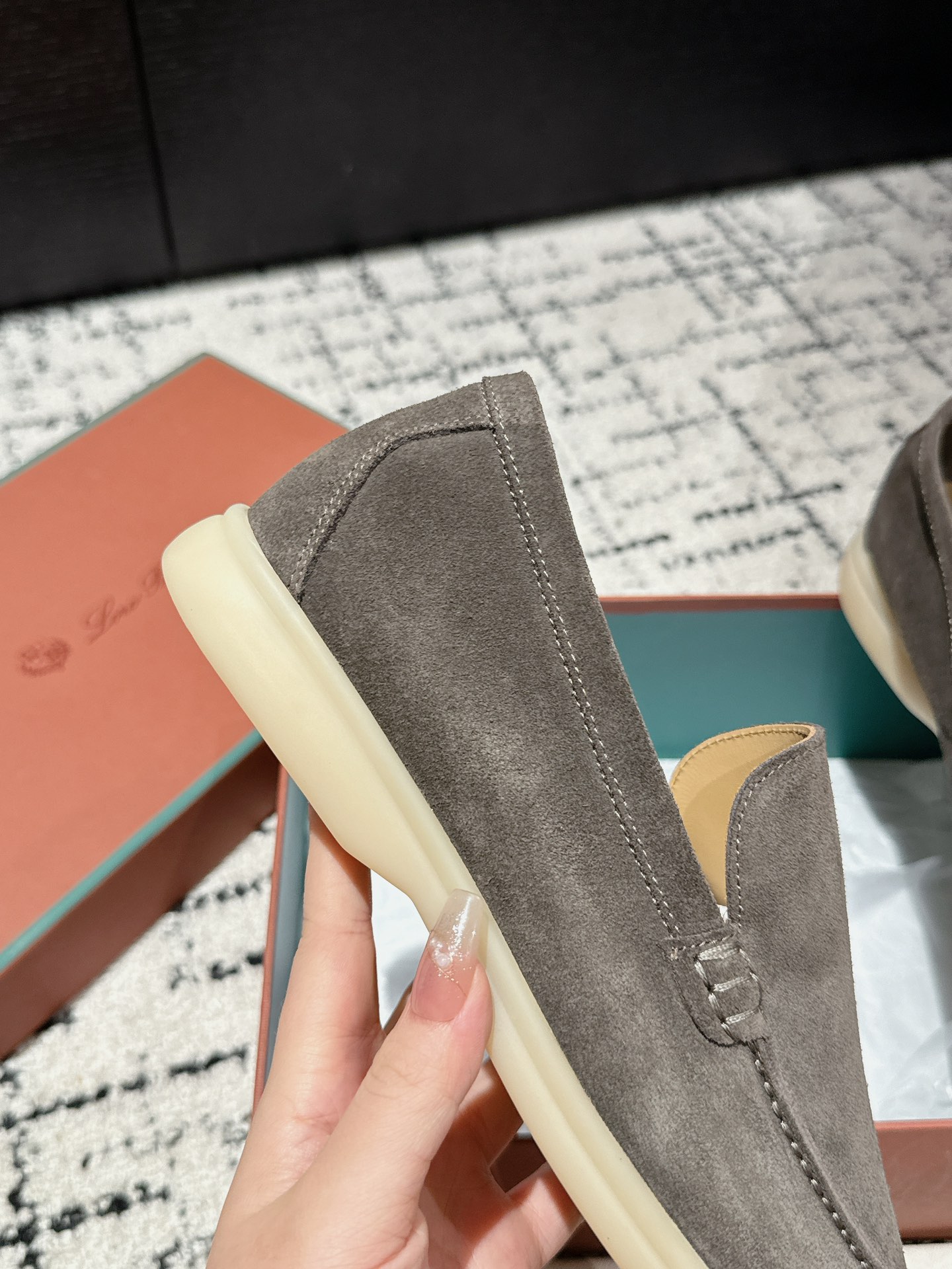 Loro Piana Male Loafers L-s