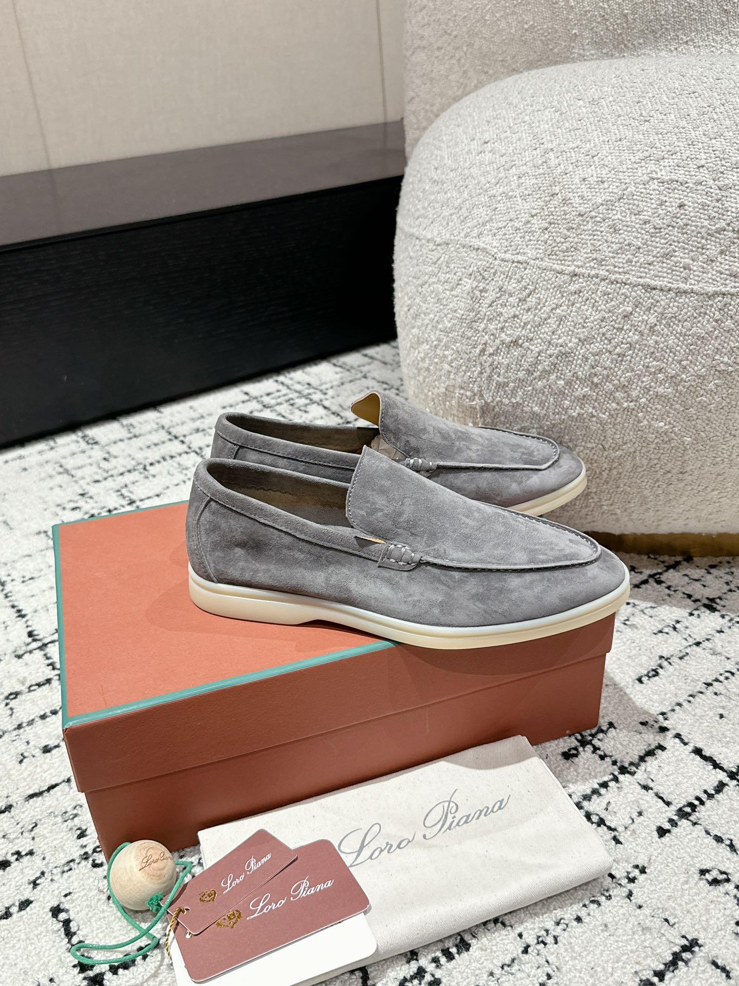 Loro Piana Male Loafers L-s