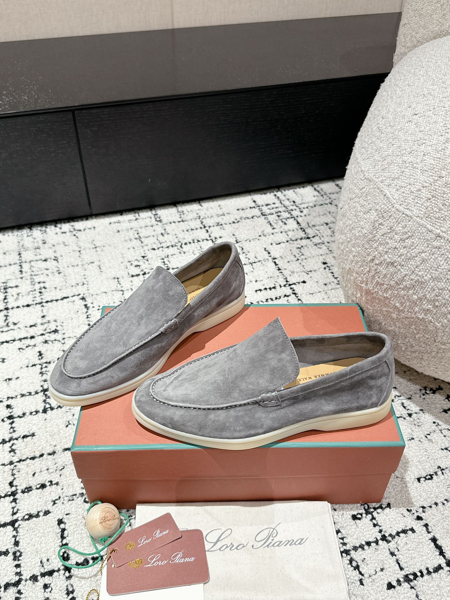 Loro Piana Male Loafers L-s
