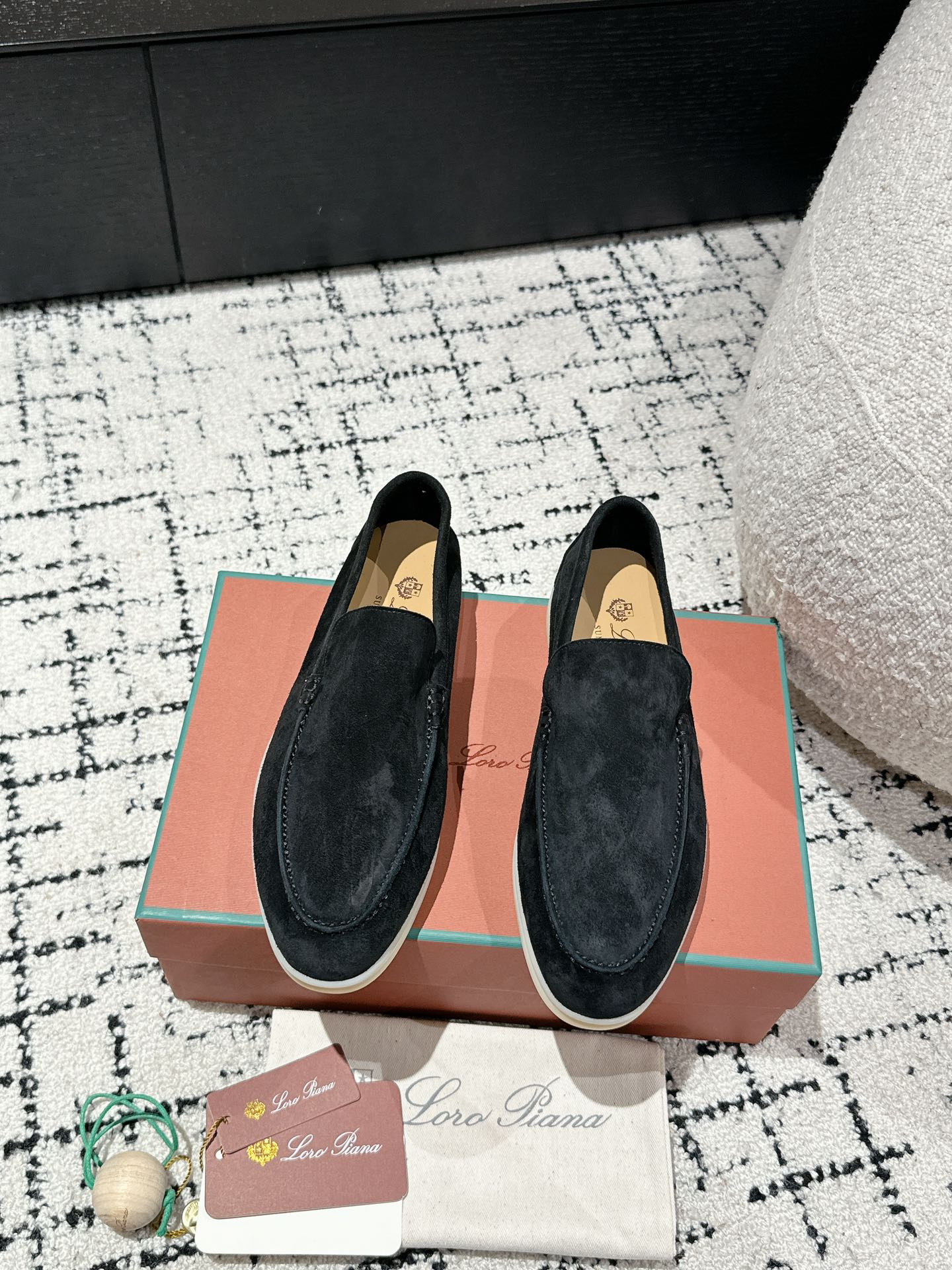 Loro Piana Male Loafers S