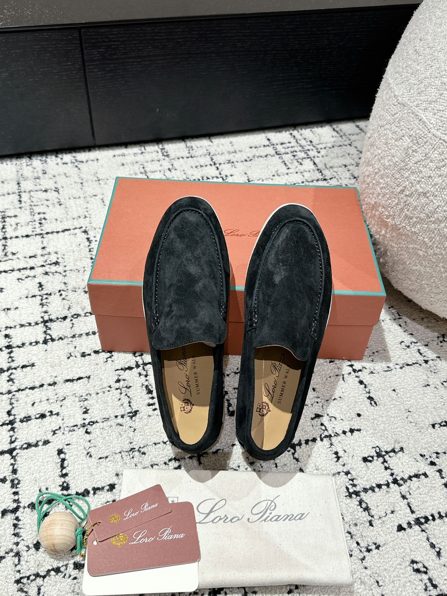Loro Piana Male Loafers S