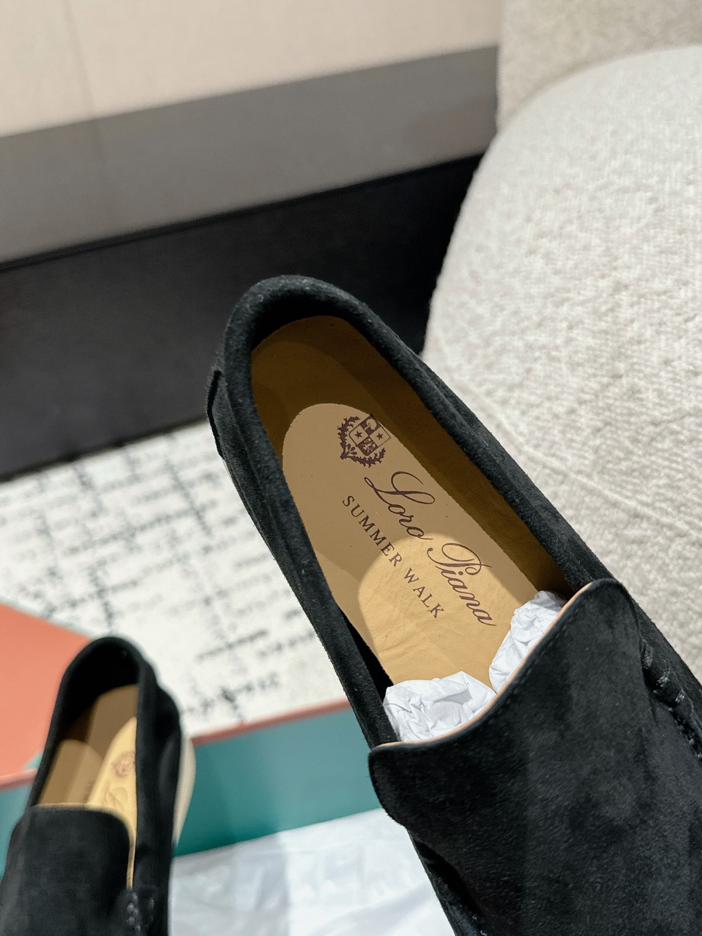 Loro Piana Male Loafers S