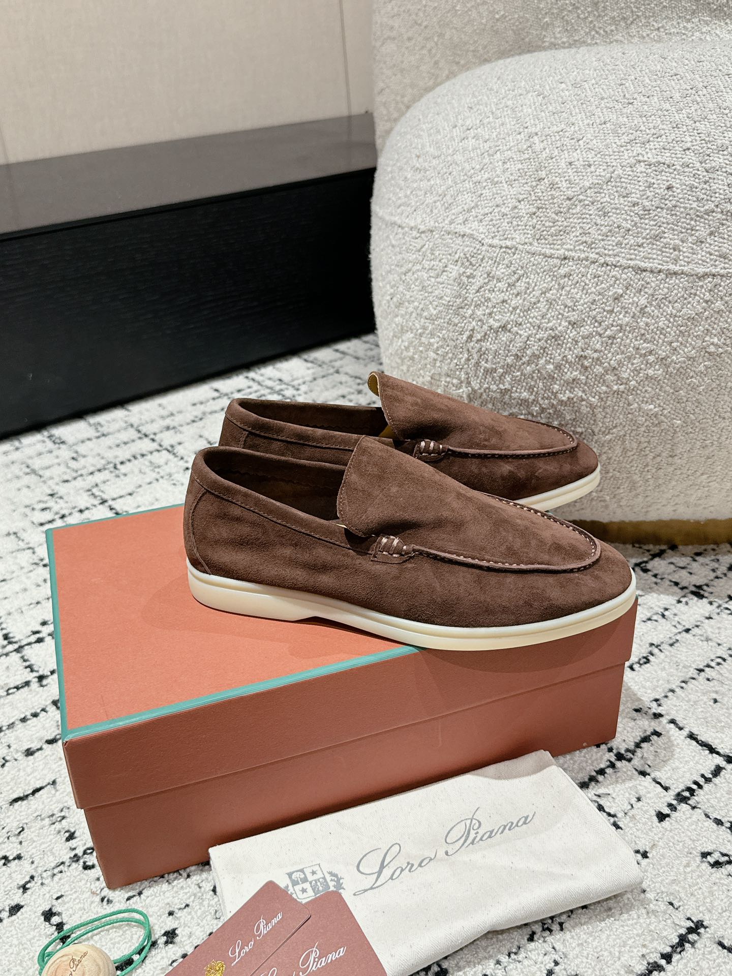 Loro Piana Male Loafers L-s