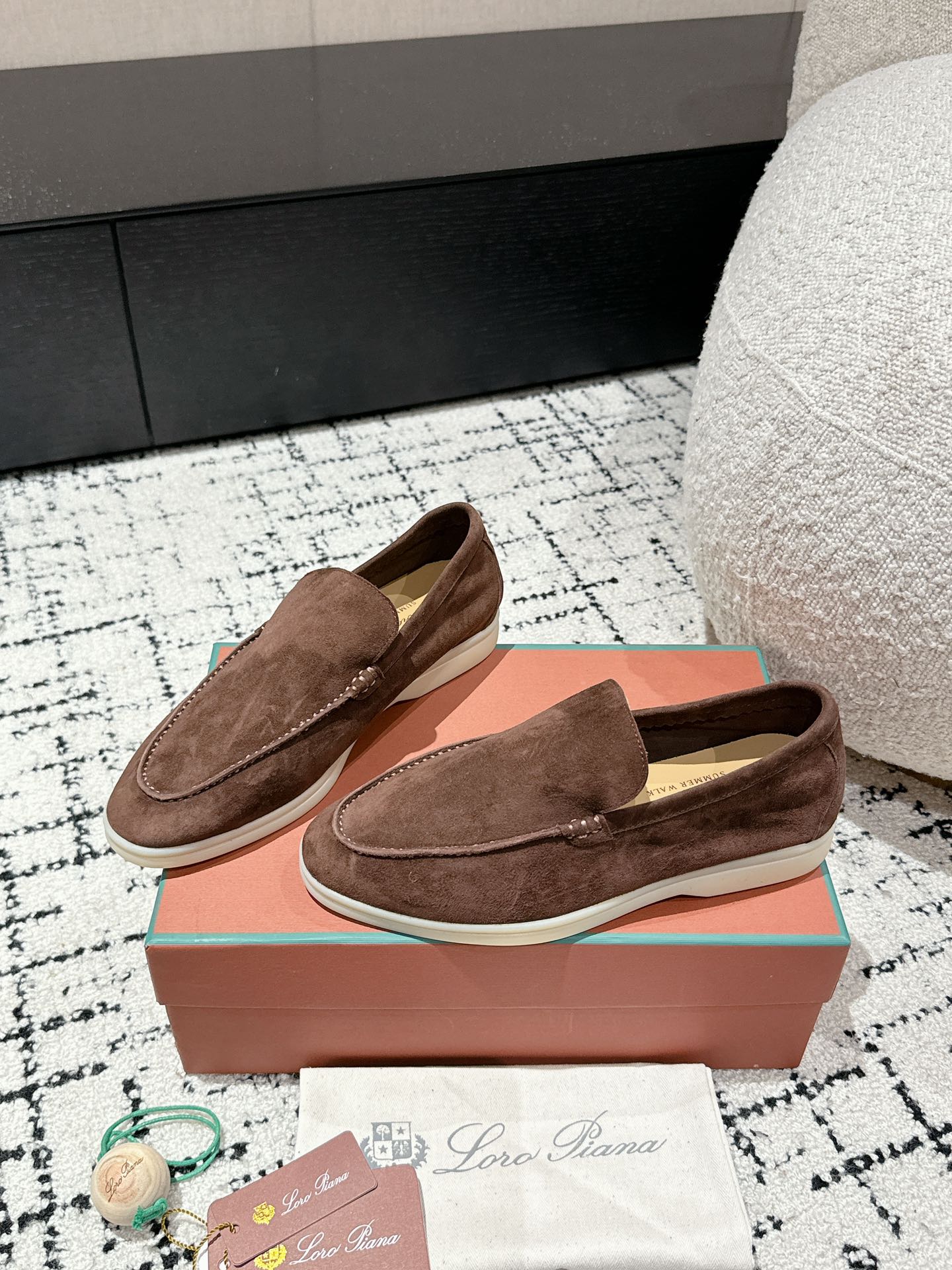Loro Piana Male Loafers L-s