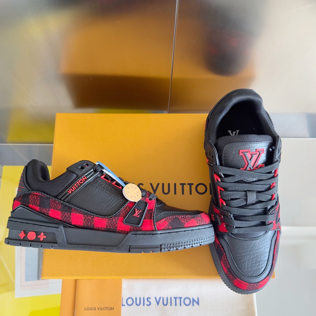Louis Vuitton Male Board Shoes Breathable M-l-s