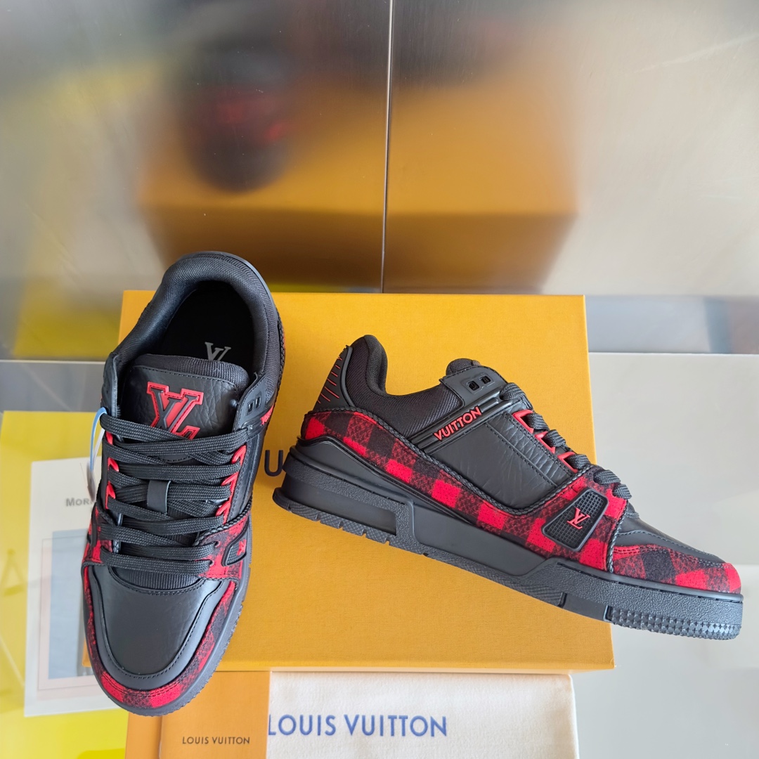 Louis Vuitton Male Board Shoes Breathable M-l-s