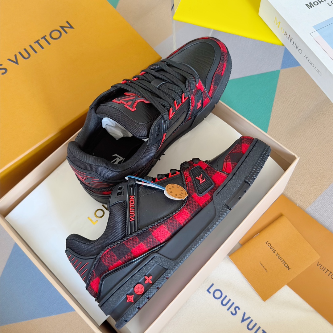 Louis Vuitton Male Board Shoes Breathable M-l-s