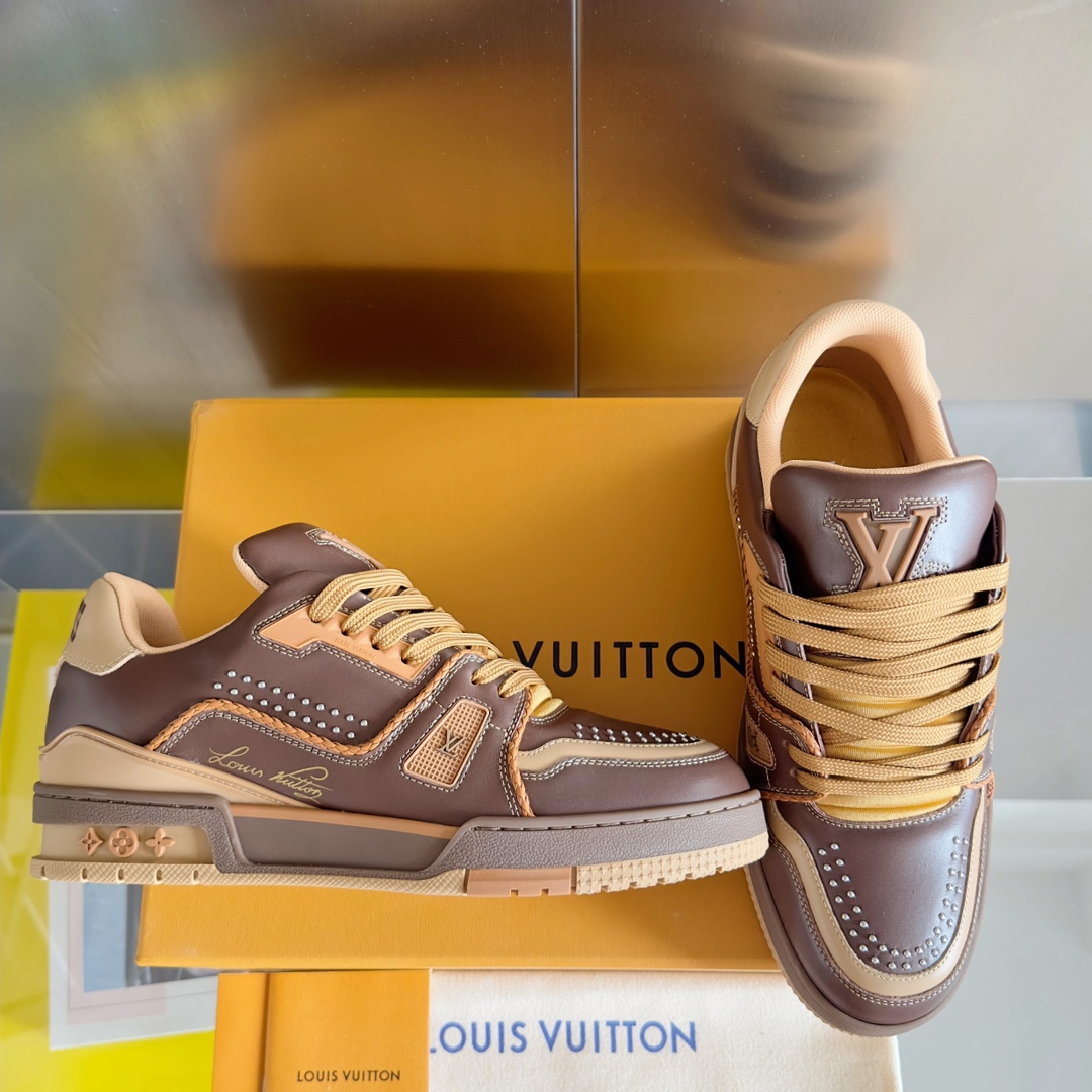 Louis Vuitton Male Board Shoes Breathable M-l-s