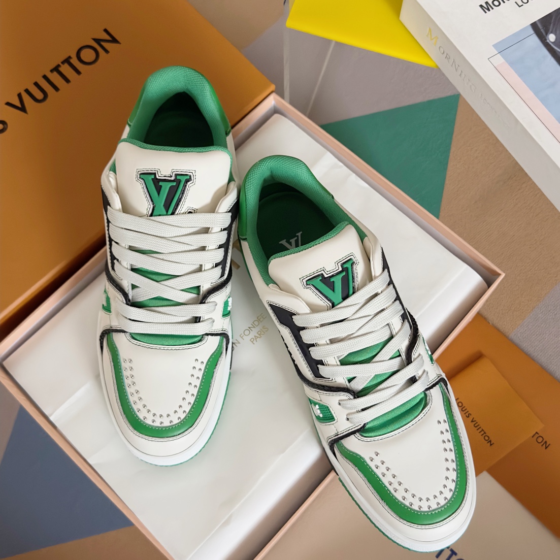 Louis Vuitton Male Board Shoes Breathable M-l-s