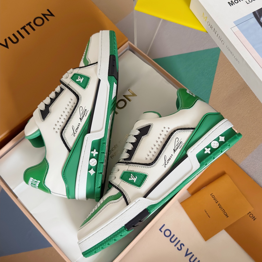 Louis Vuitton Male Board Shoes Breathable M-l-s