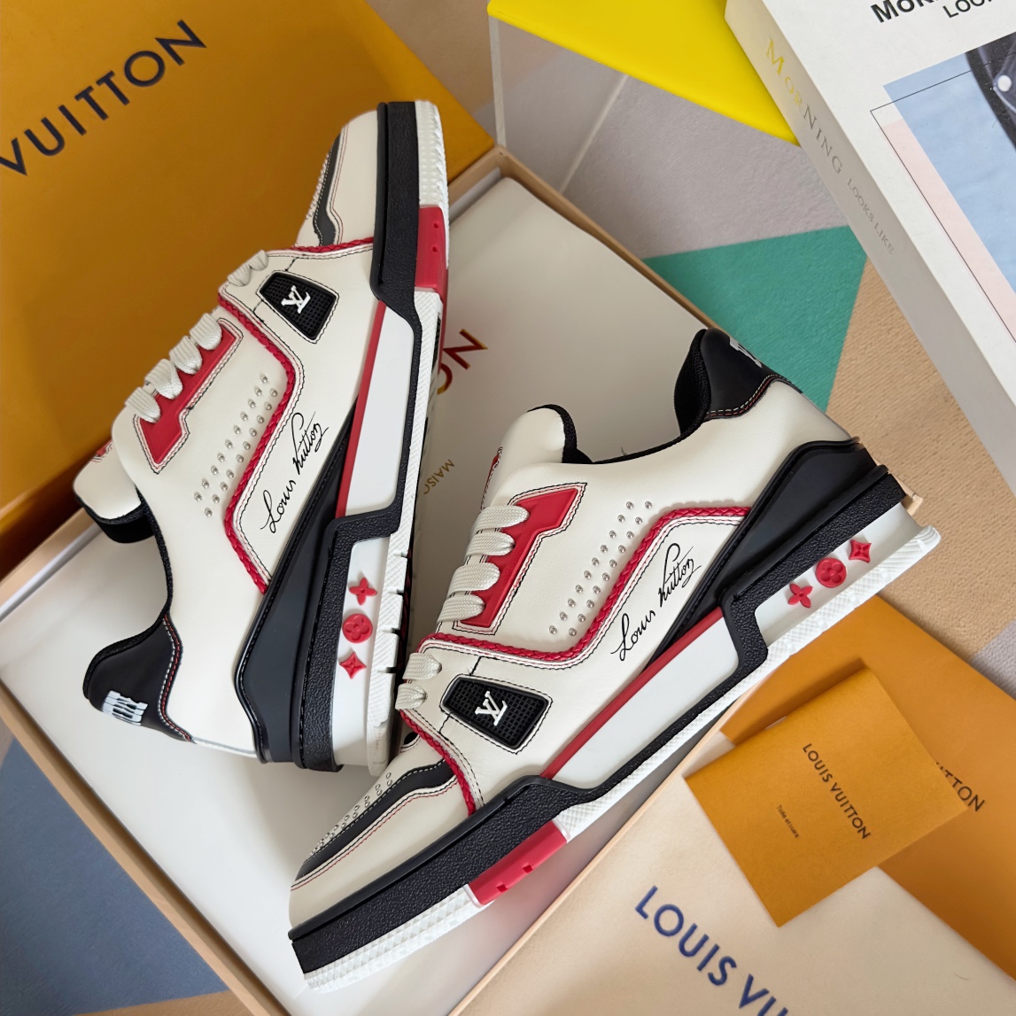 Louis Vuitton Male Board Shoes Breathable M-l-s