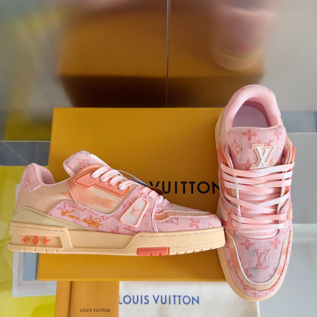 Louis Vuitton Male Board Shoes Breathable M-l-s
