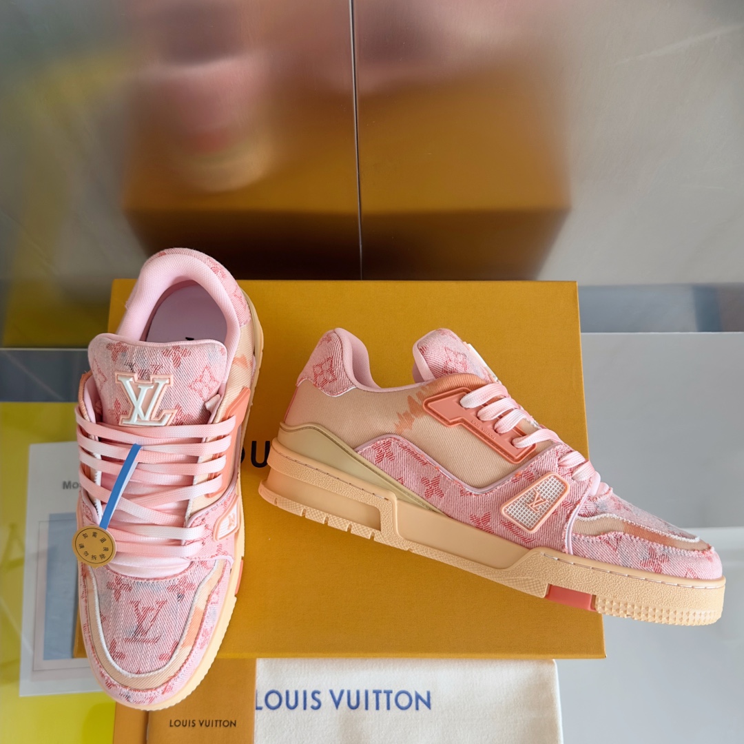 Louis Vuitton Male Board Shoes Breathable M-l-s