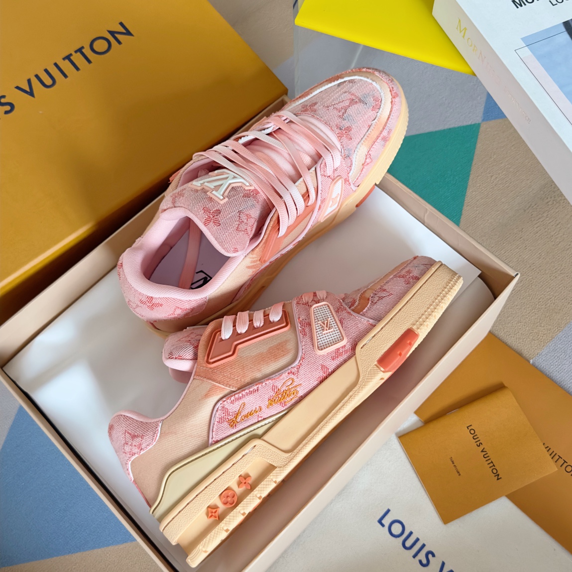 Louis Vuitton Male Board Shoes Breathable M-l-s