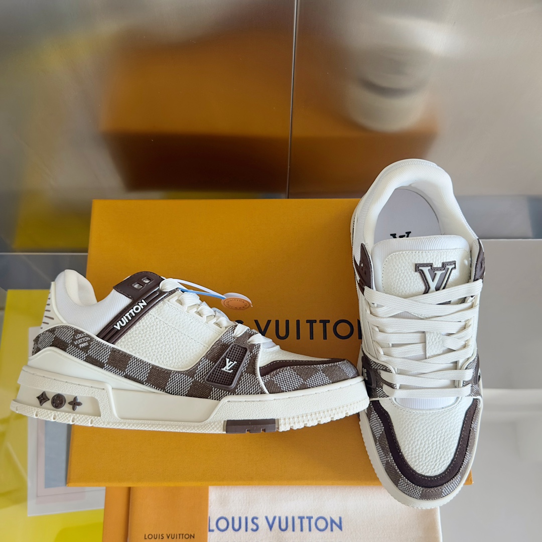 Louis Vuitton Male Board Shoes Breathable M-l-s