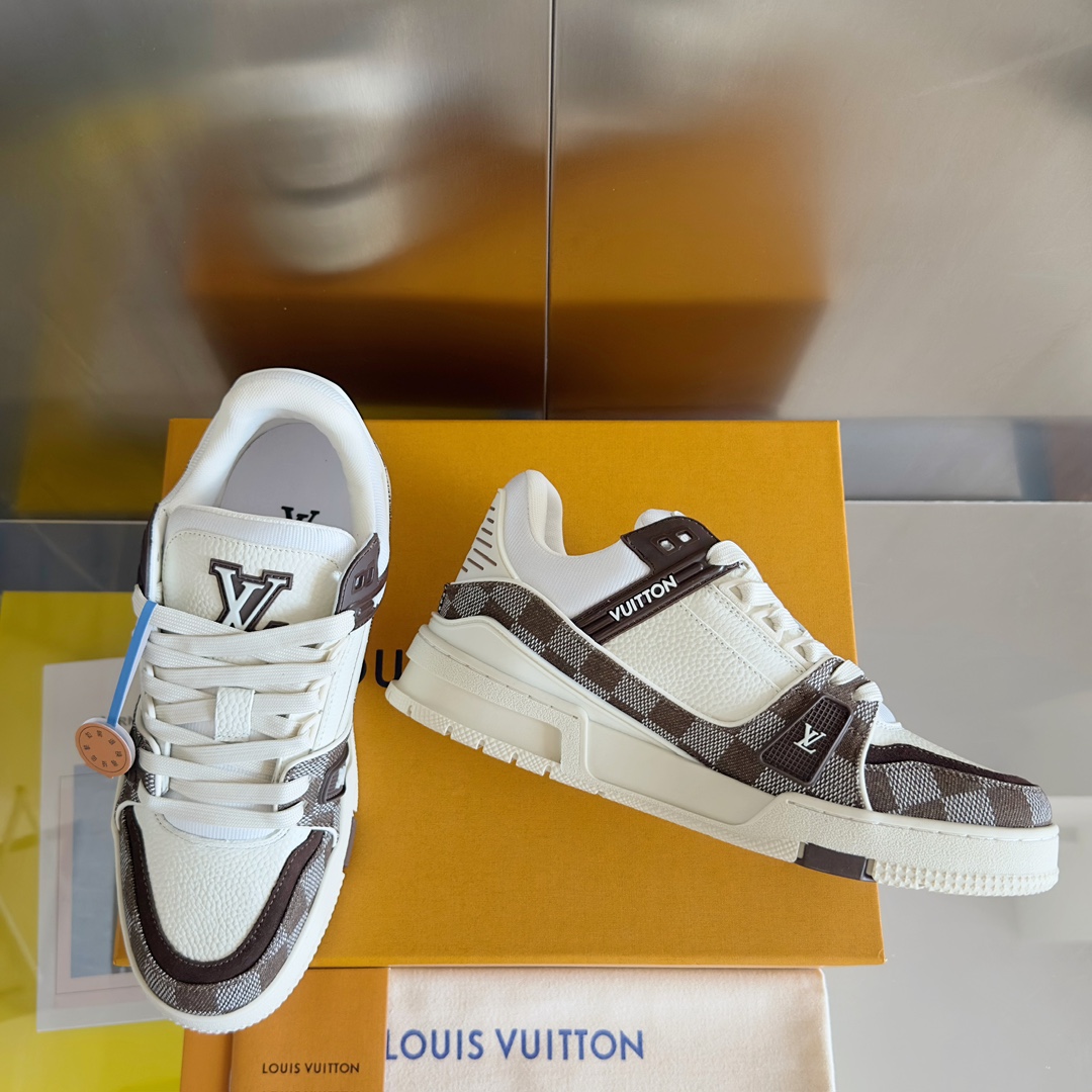 Louis Vuitton Male Board Shoes Breathable M-l-s