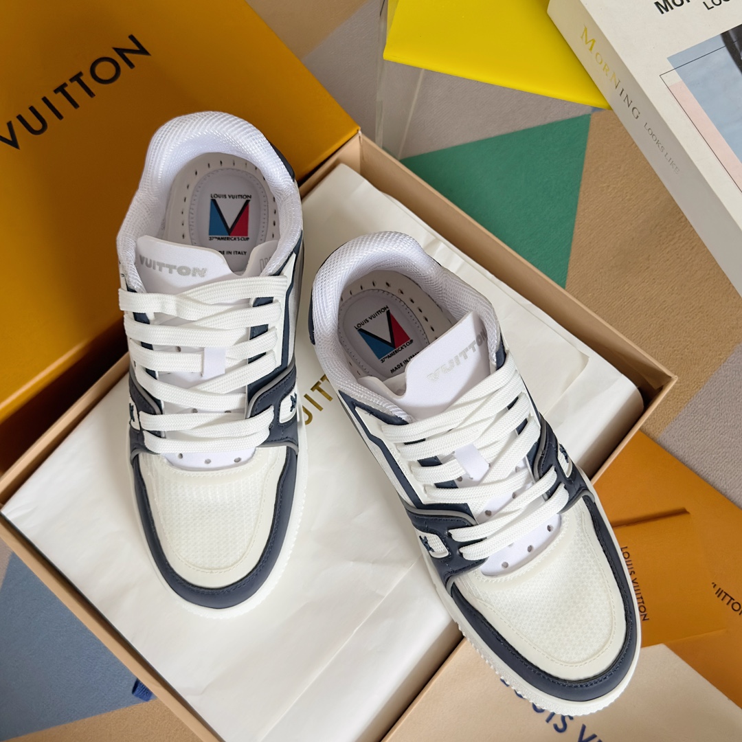 Louis Vuitton Male Board Shoes Breathable M-l-s