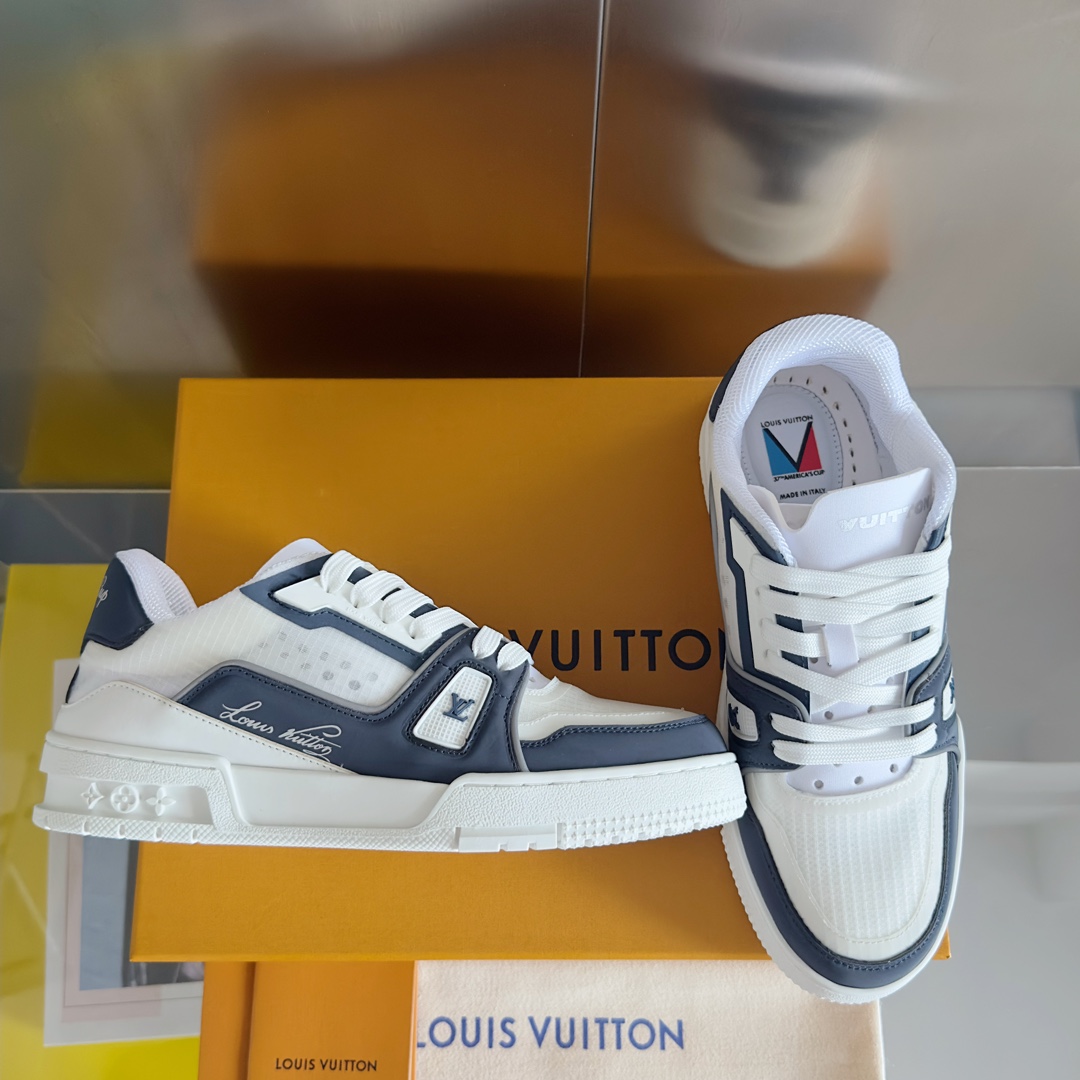 Louis Vuitton Male Board Shoes Breathable M-l-s