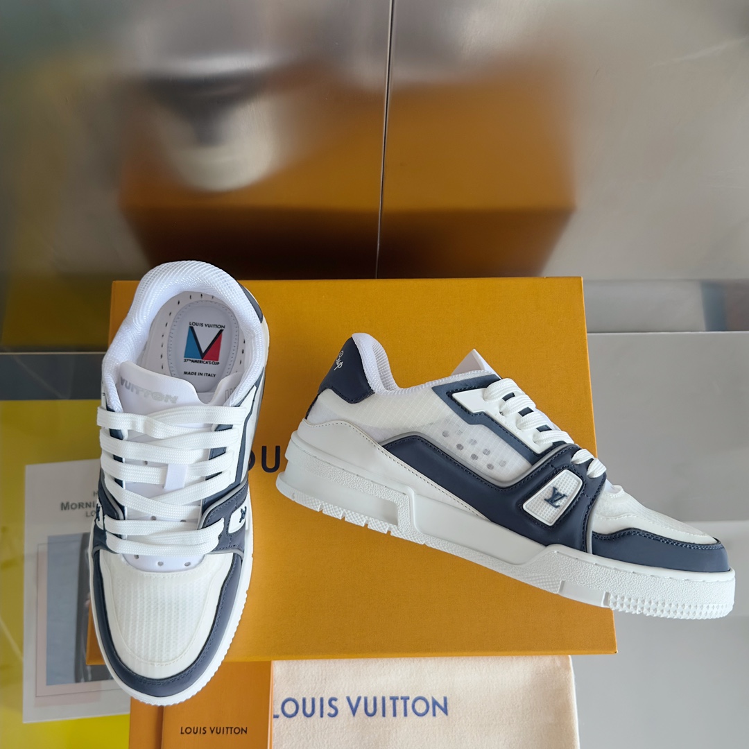 Louis Vuitton Male Board Shoes Breathable M-l-s
