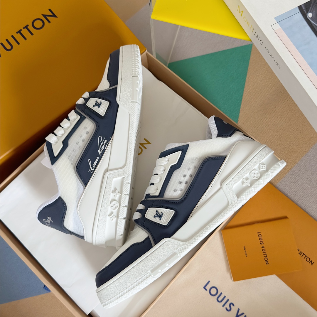 Louis Vuitton Male Board Shoes Breathable M-l-s