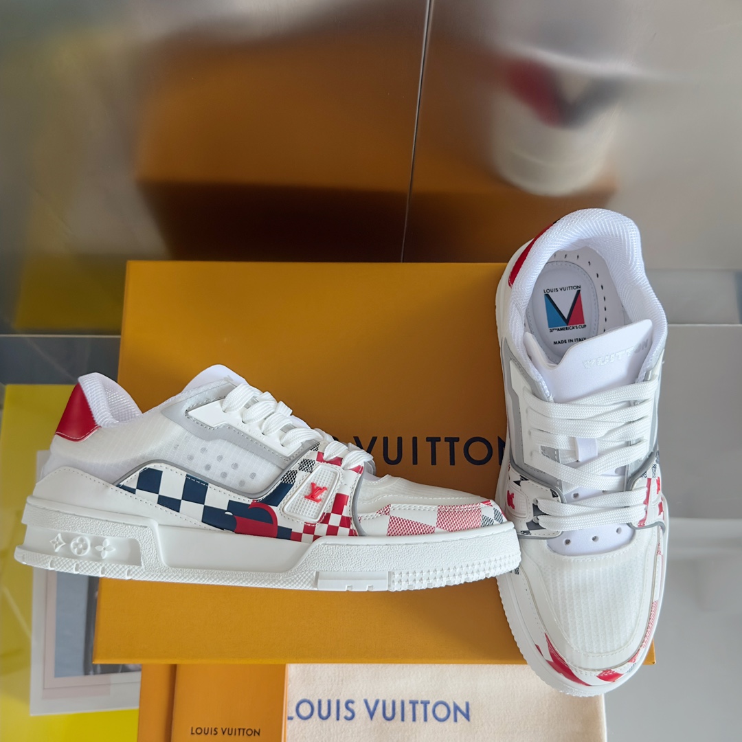 Louis Vuitton Male Board Shoes Breathable M-l-s
