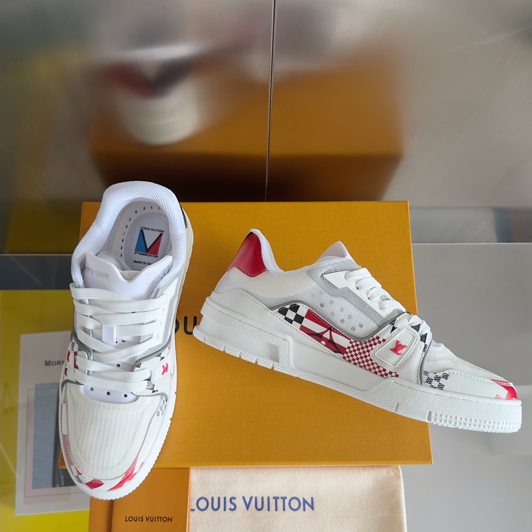 Louis Vuitton Male Board Shoes Breathable M-l-s